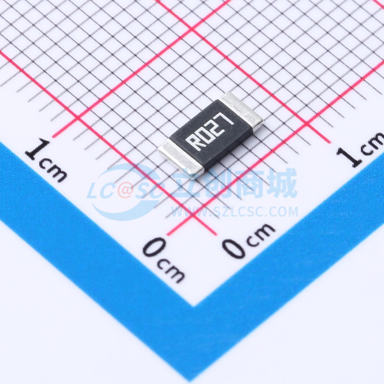 点击查看大图 YHR2512SE3WR027F4实物图