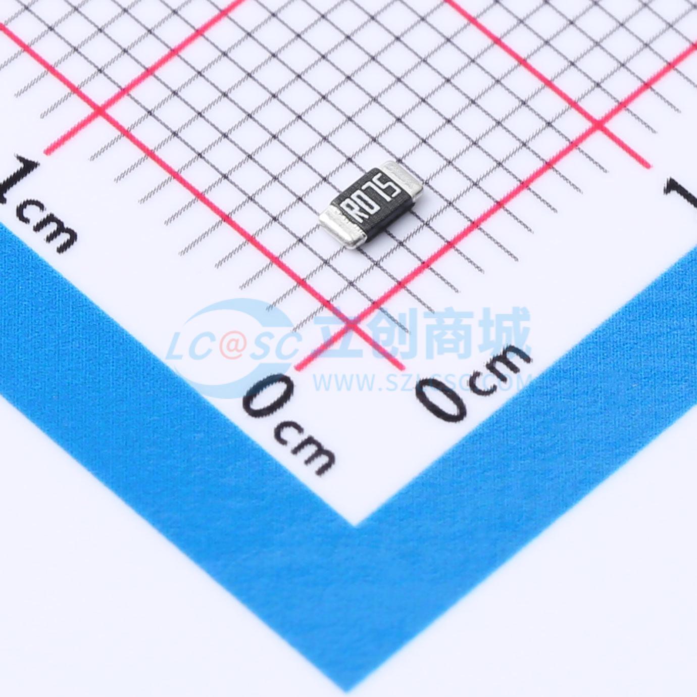 YHR1206SE1WR075F5实物图