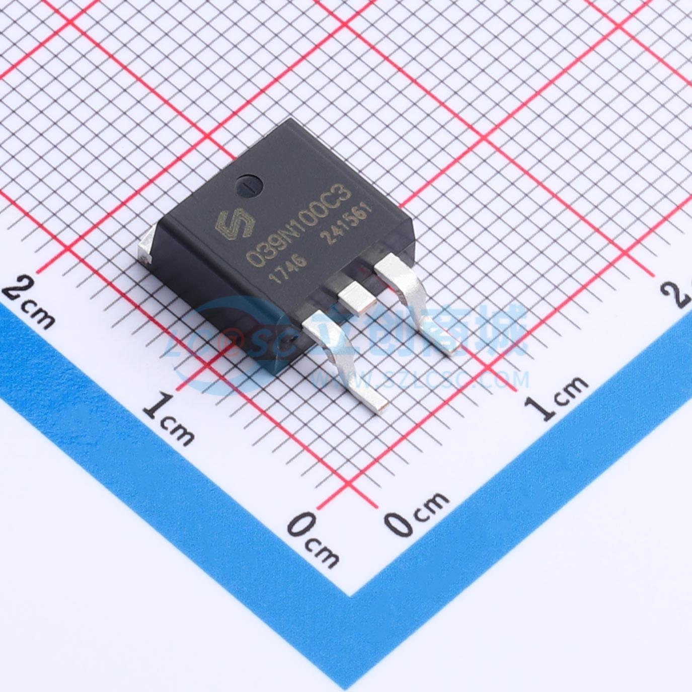 点击查看大图 SFB039N100C3实物图