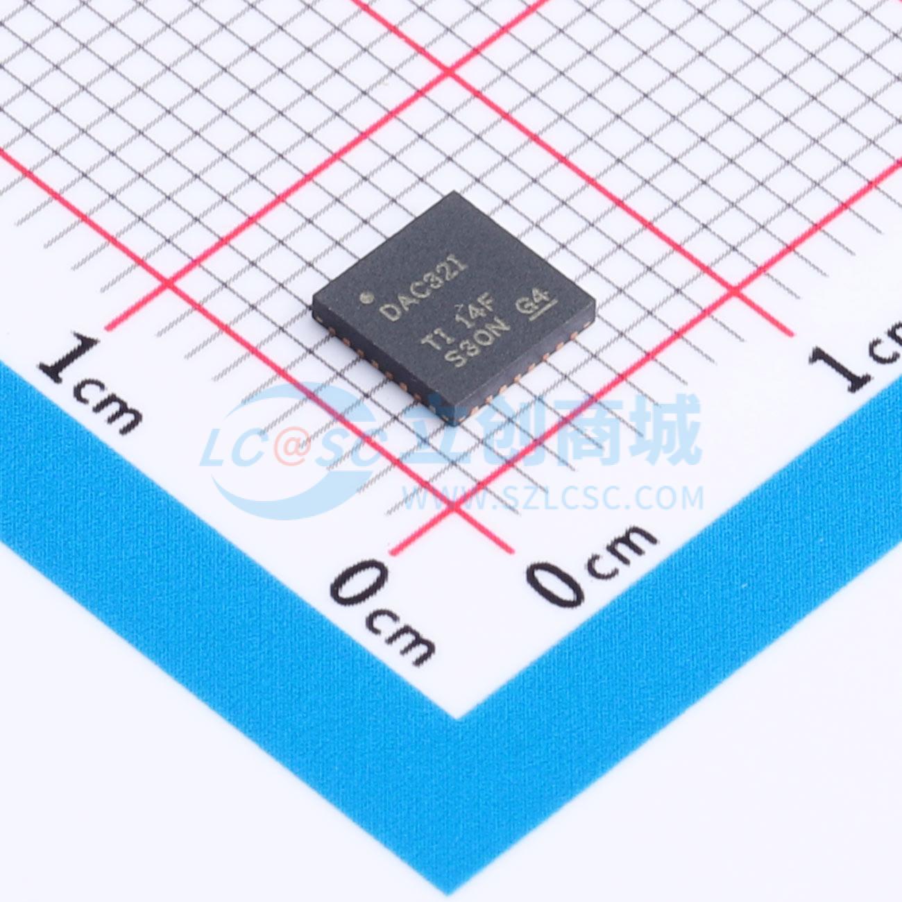 TLV320DAC32IRHBR实物图