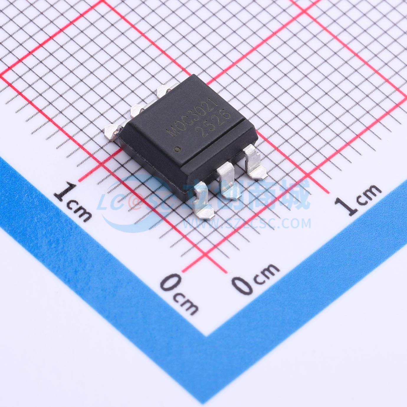 点击查看大图 MOC3021S-TA-AW(KTP)实物图