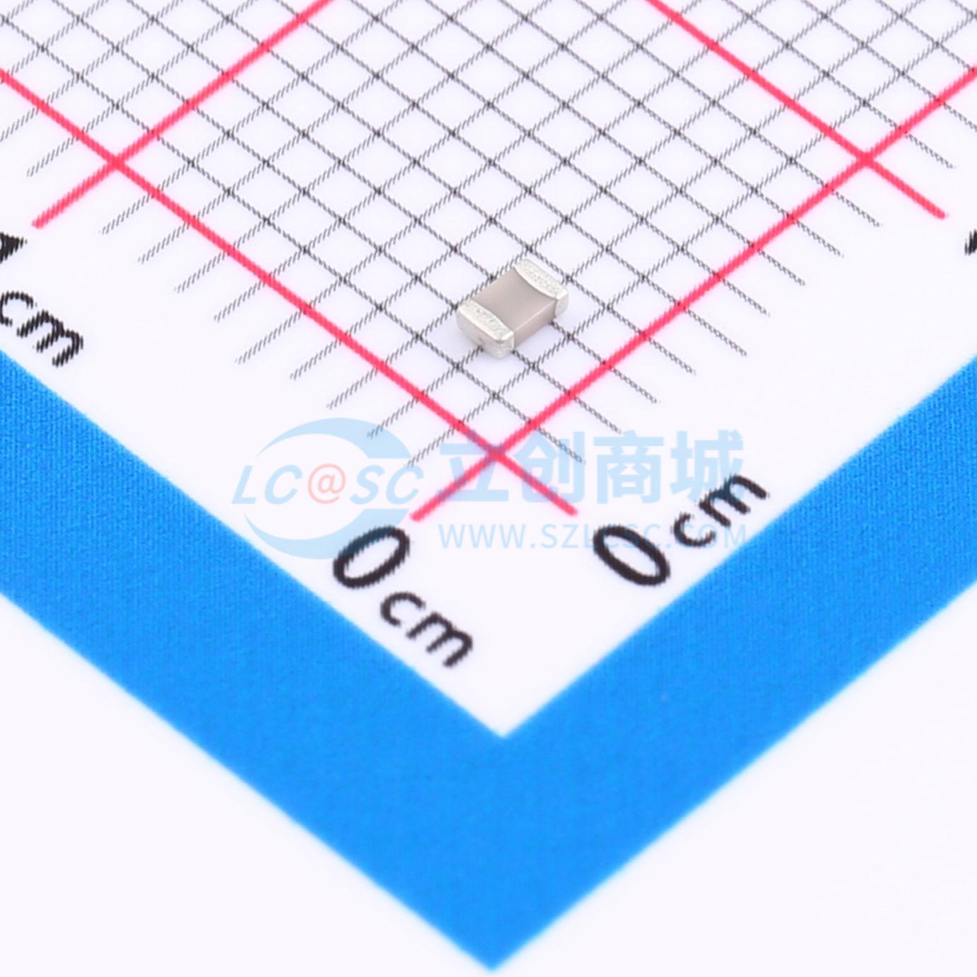 点击查看大图 TCC0805COG390J500BT实物图