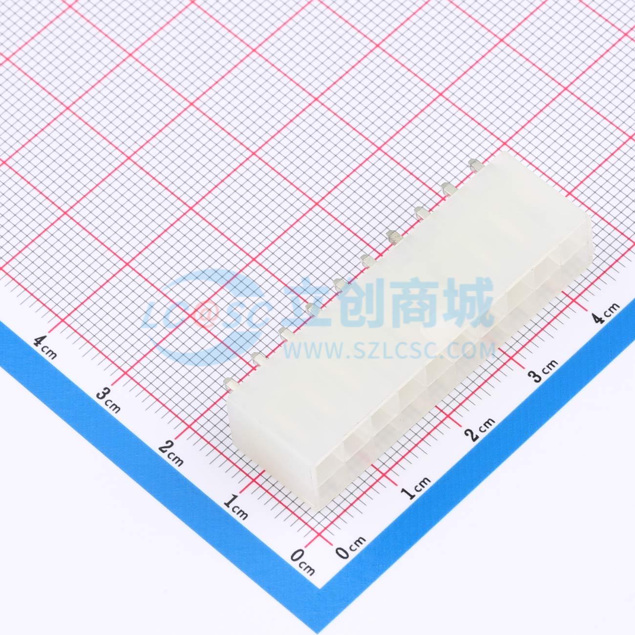 点击查看大图 5557S-2*10P实物图