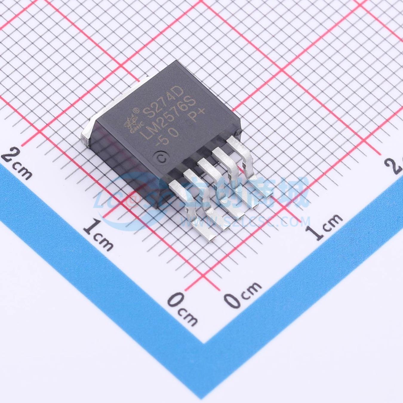 点击查看大图 LM2576S-5.0TO实物图