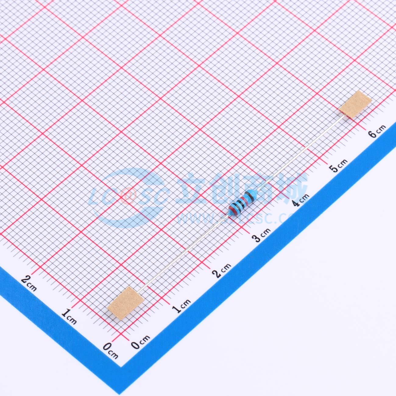 点击查看大图 RN 1/4W 20K F T/B A1实物图