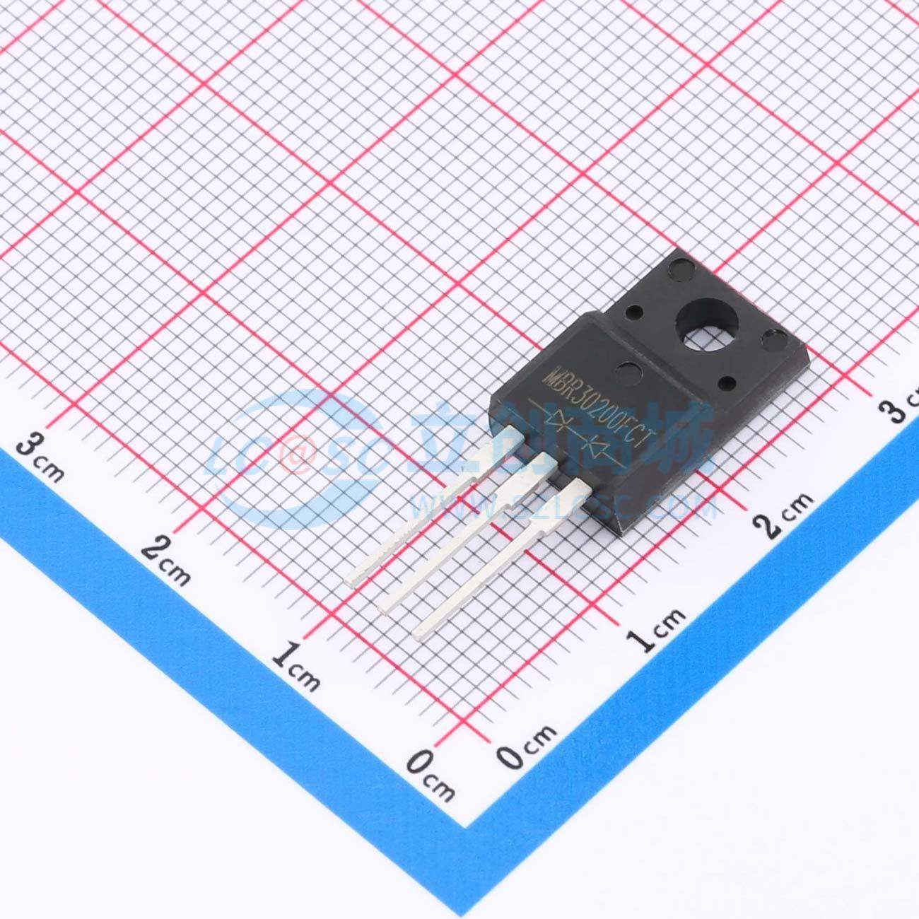 点击查看大图 MBR30200FCT实物图