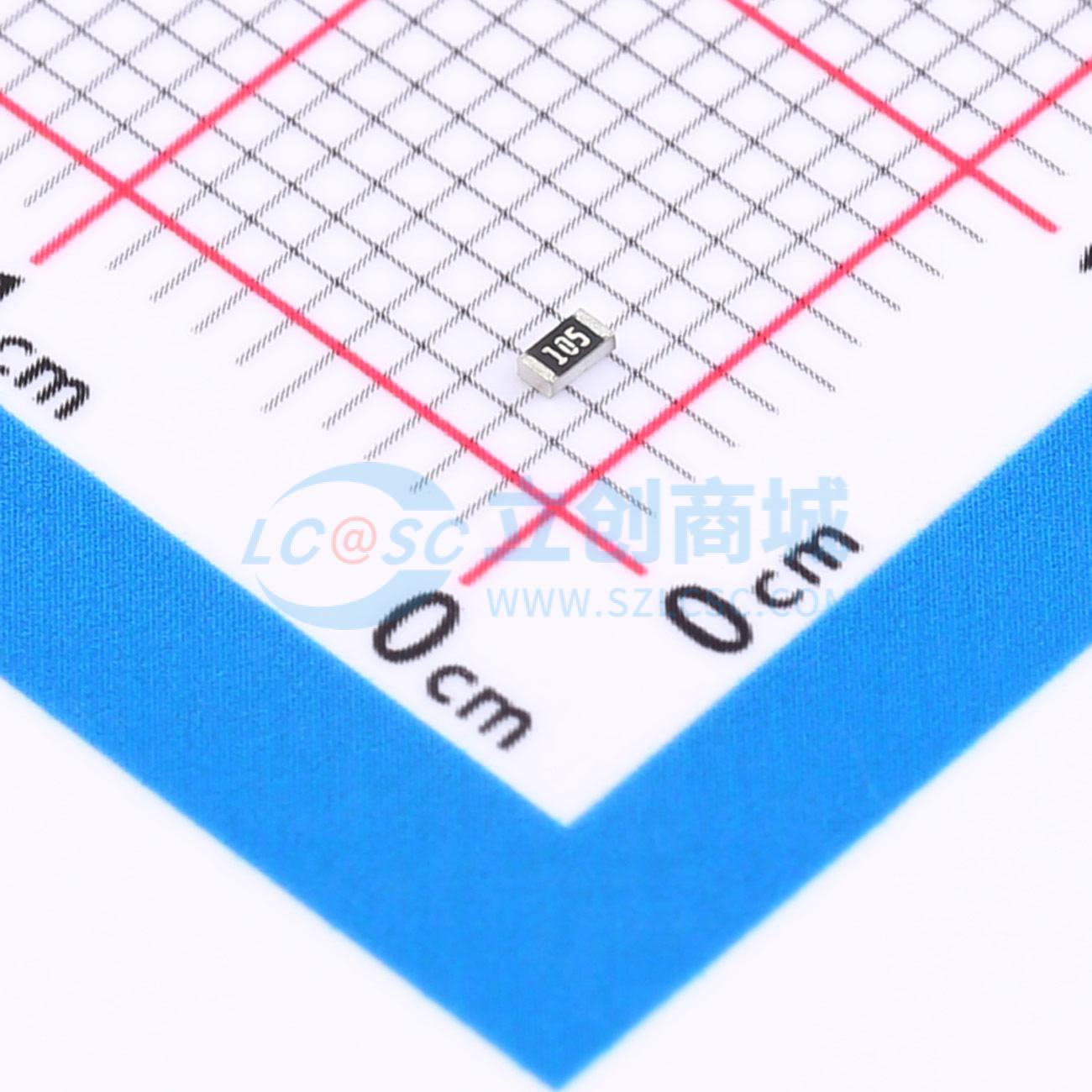 0603 ±5% 1M实物图