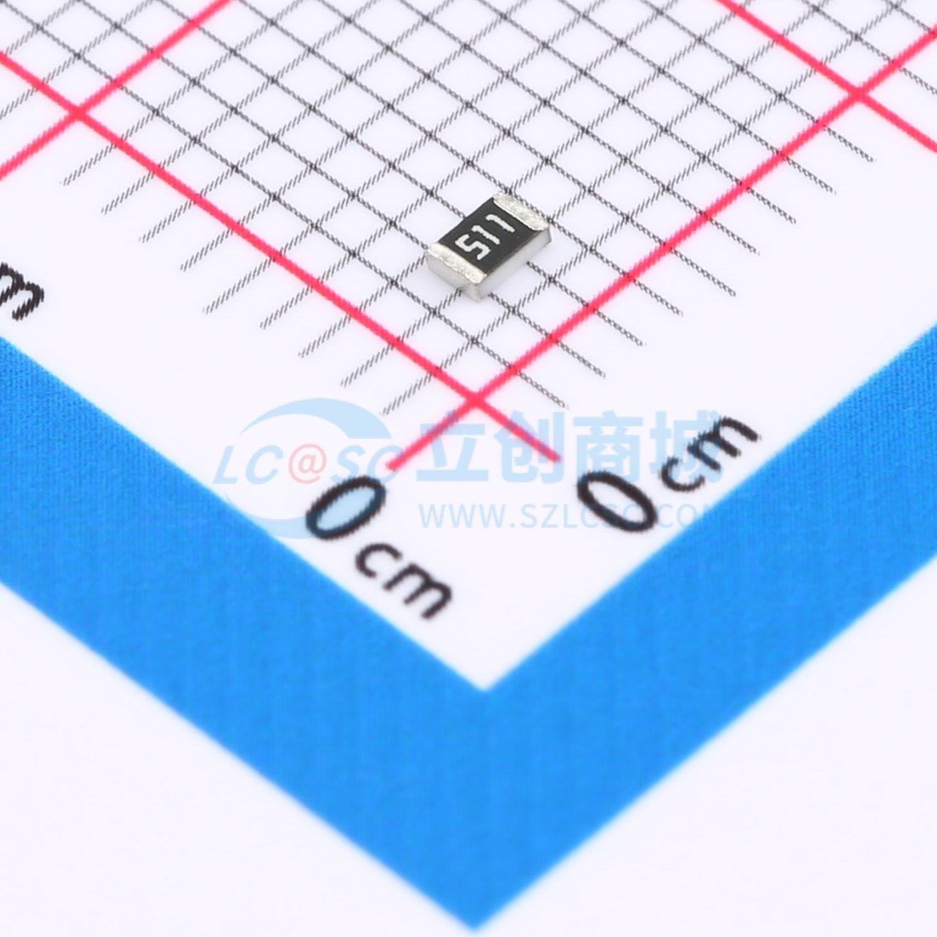 AF0805JR-07510RL实物图