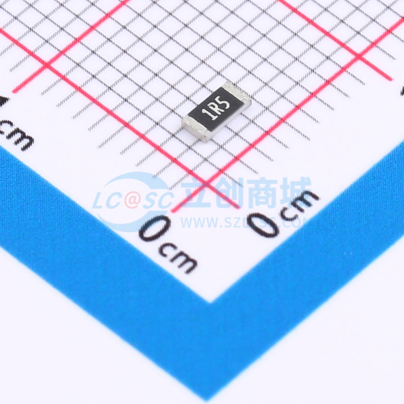 1206 ±5% 1Ω5实物图