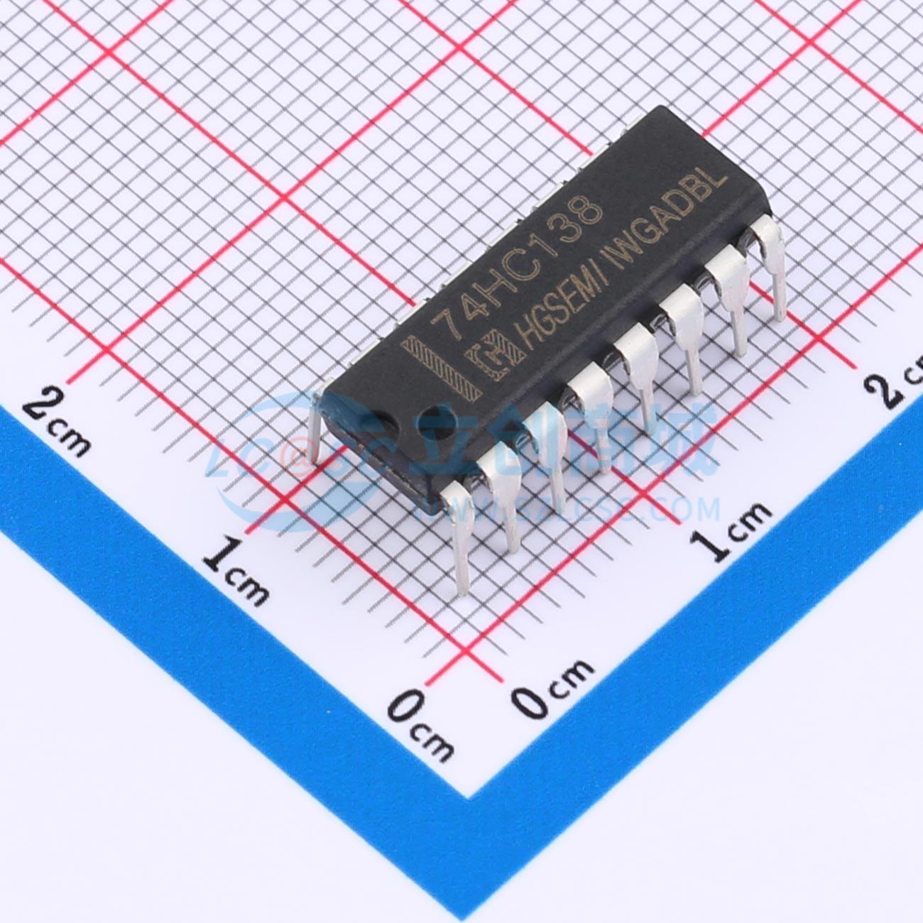 点击查看大图 74HC138N实物图