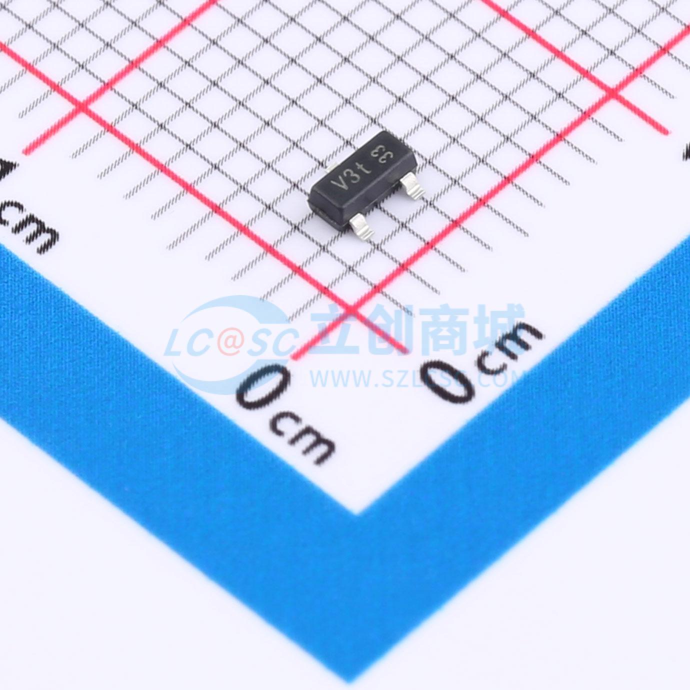 点击查看大图 PESD3V3L2BT实物图