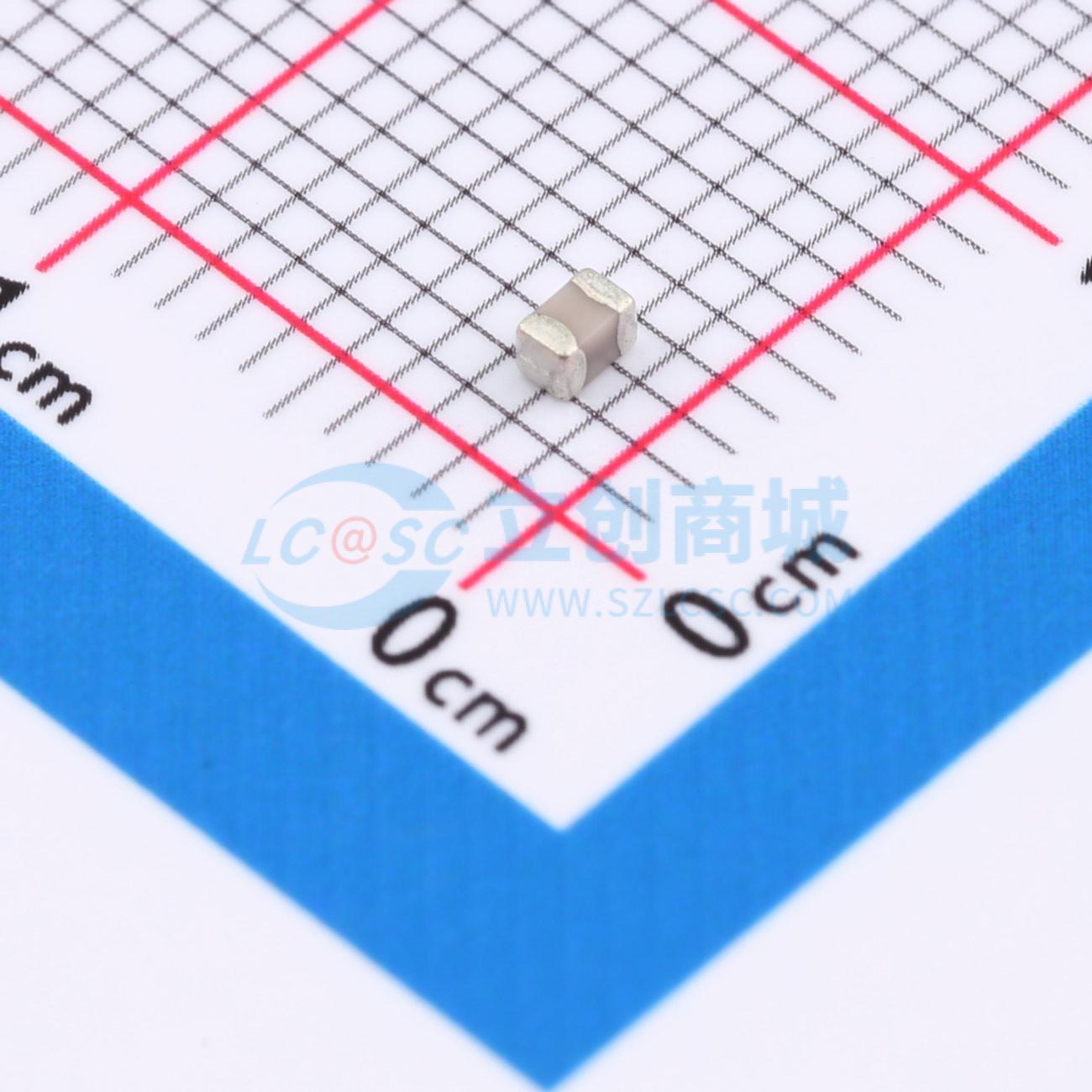 点击查看大图 TCC0805COG101J101FT实物图