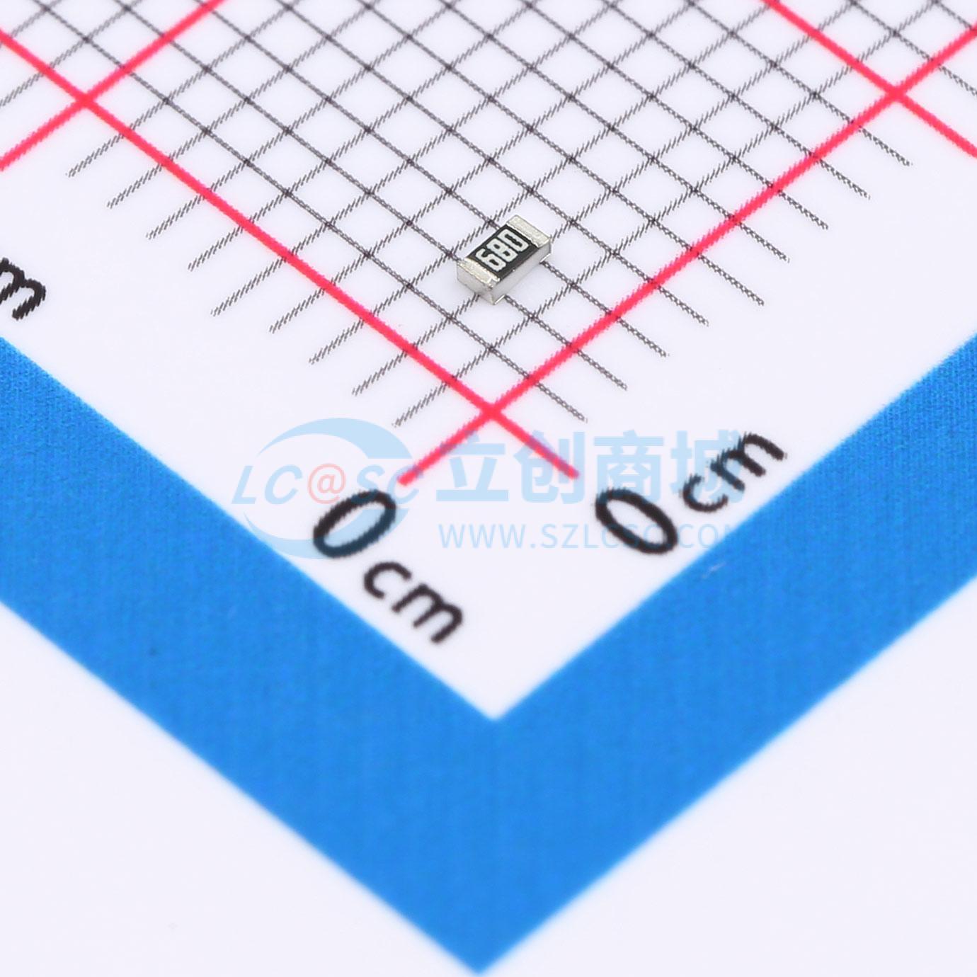 RC0603JR-0768RL实物图