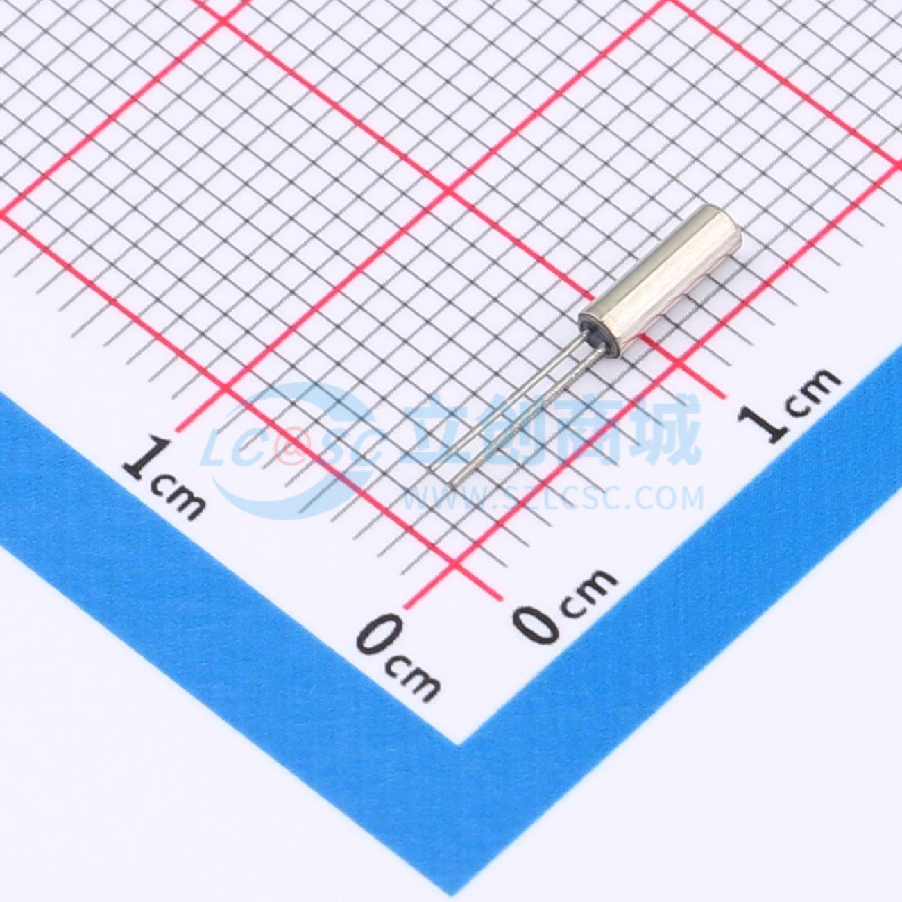 点击查看大图 DT-26T 32.768K 20PPM 12.5PF实物图