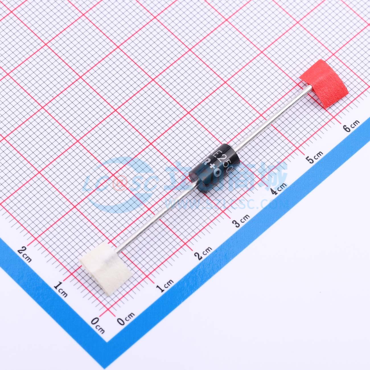 点击查看大图 1.5KE250CA实物图