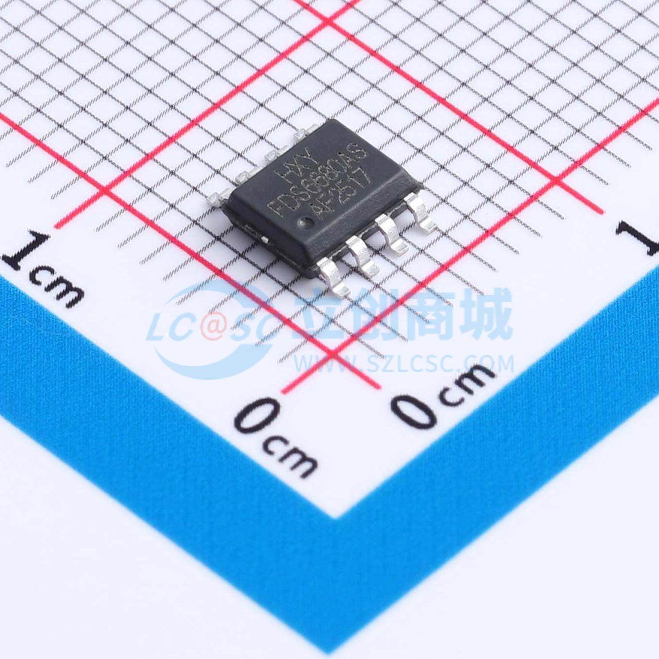 点击查看大图 FDS6680AS-HXY实物图