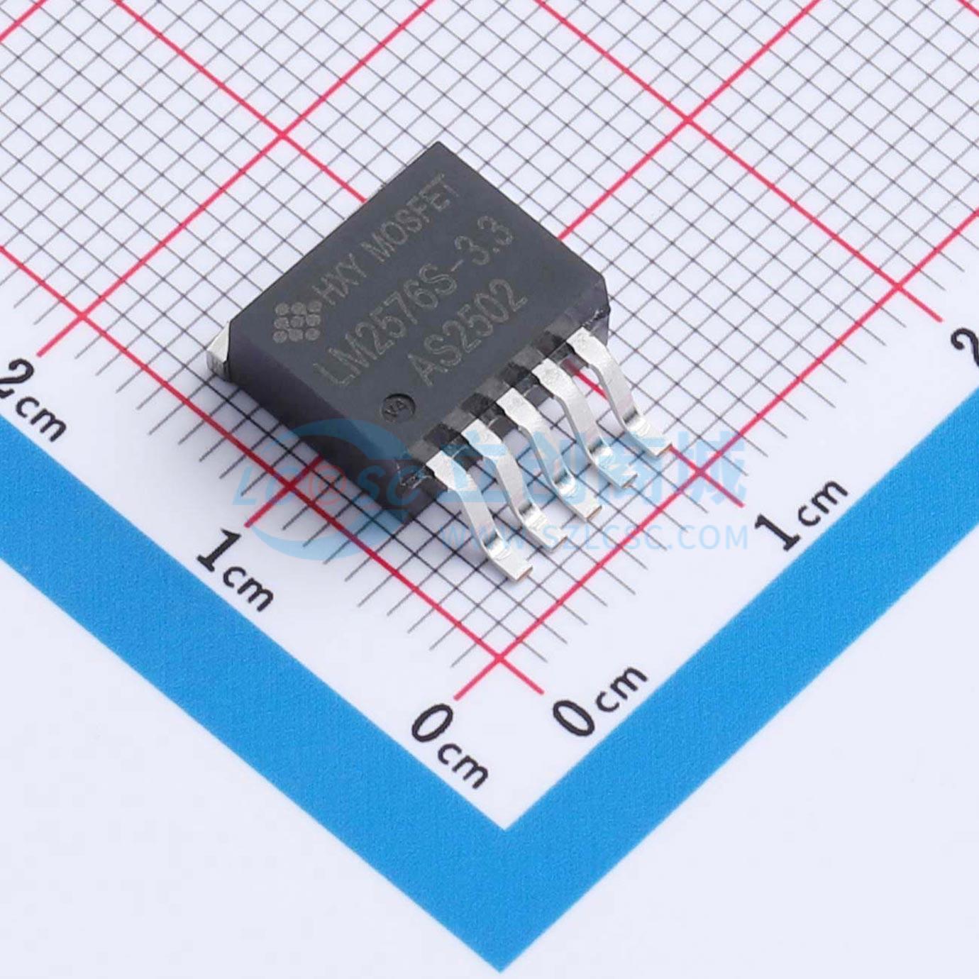 点击查看大图 LM2576S-3.3实物图