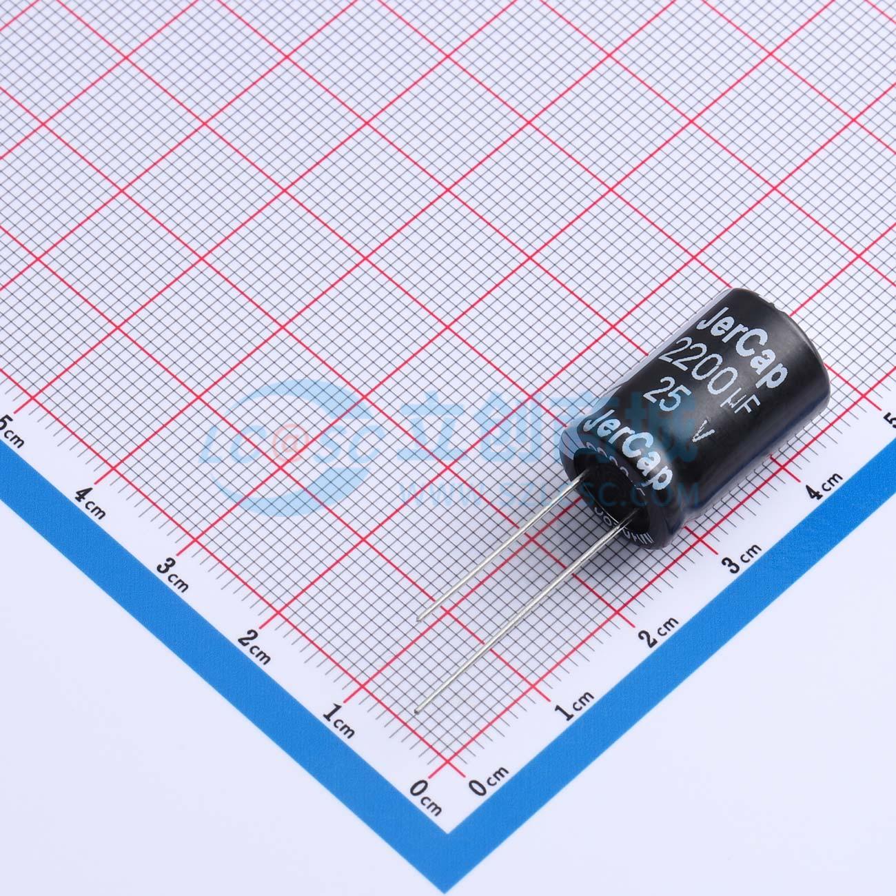 点击查看大图 ERG25V2200M13X20实物图