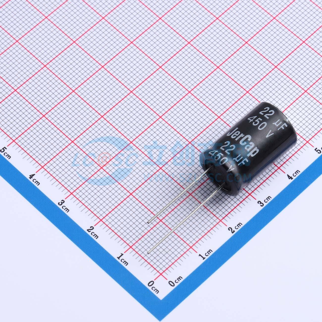 点击查看大图 ERG450V22M13X21实物图