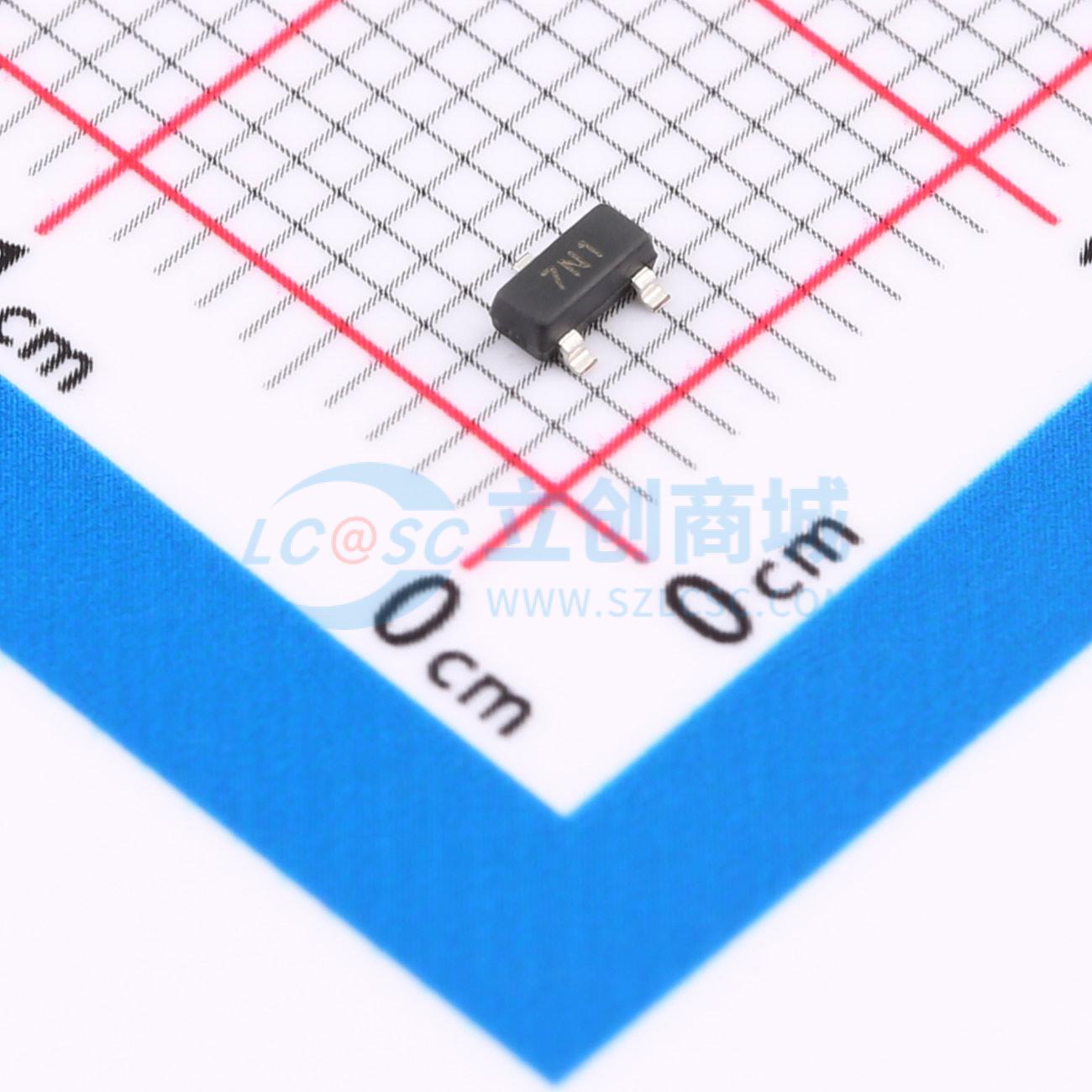 点击查看大图 ZXMN10A07FTA实物图