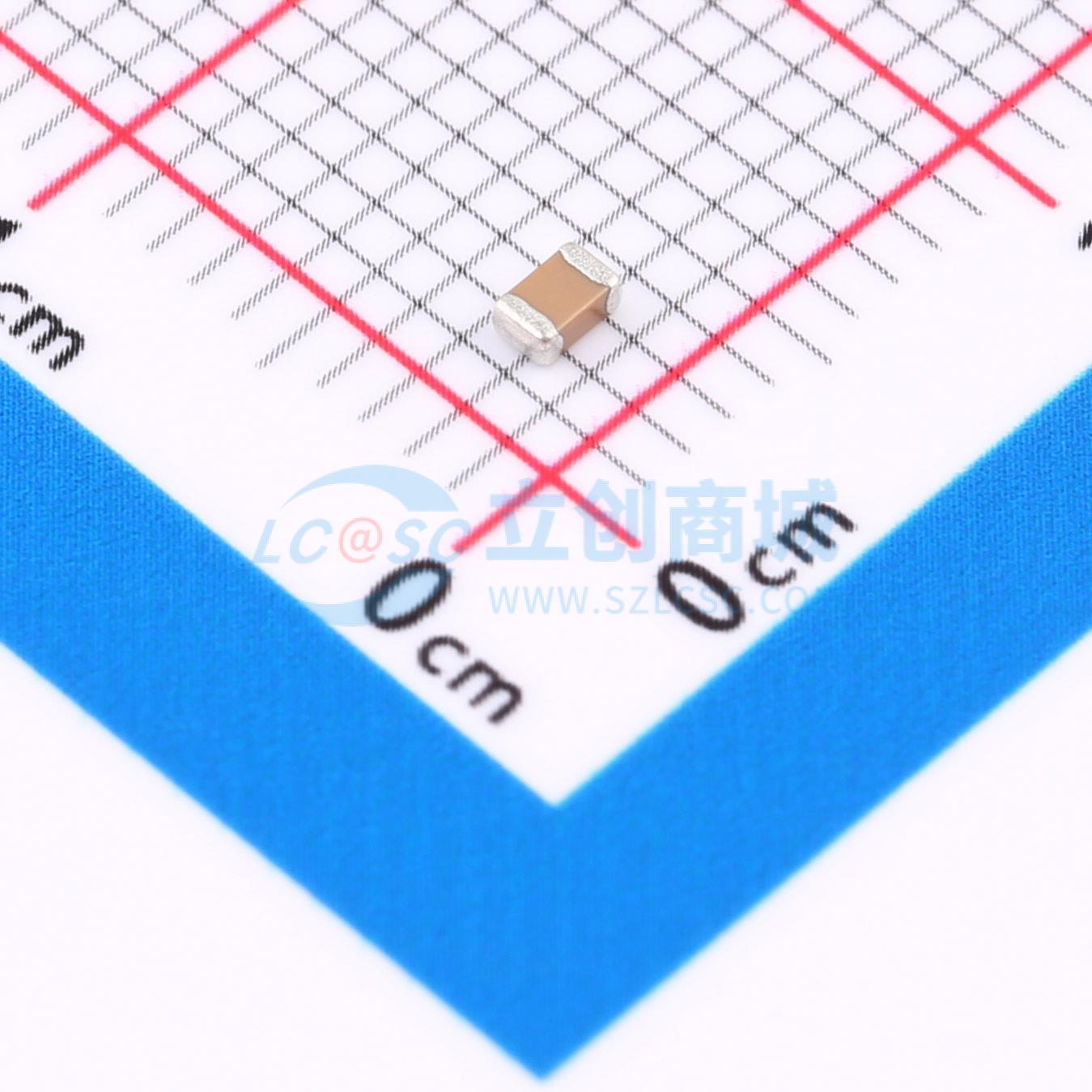点击查看大图 0805B102K201NT实物图