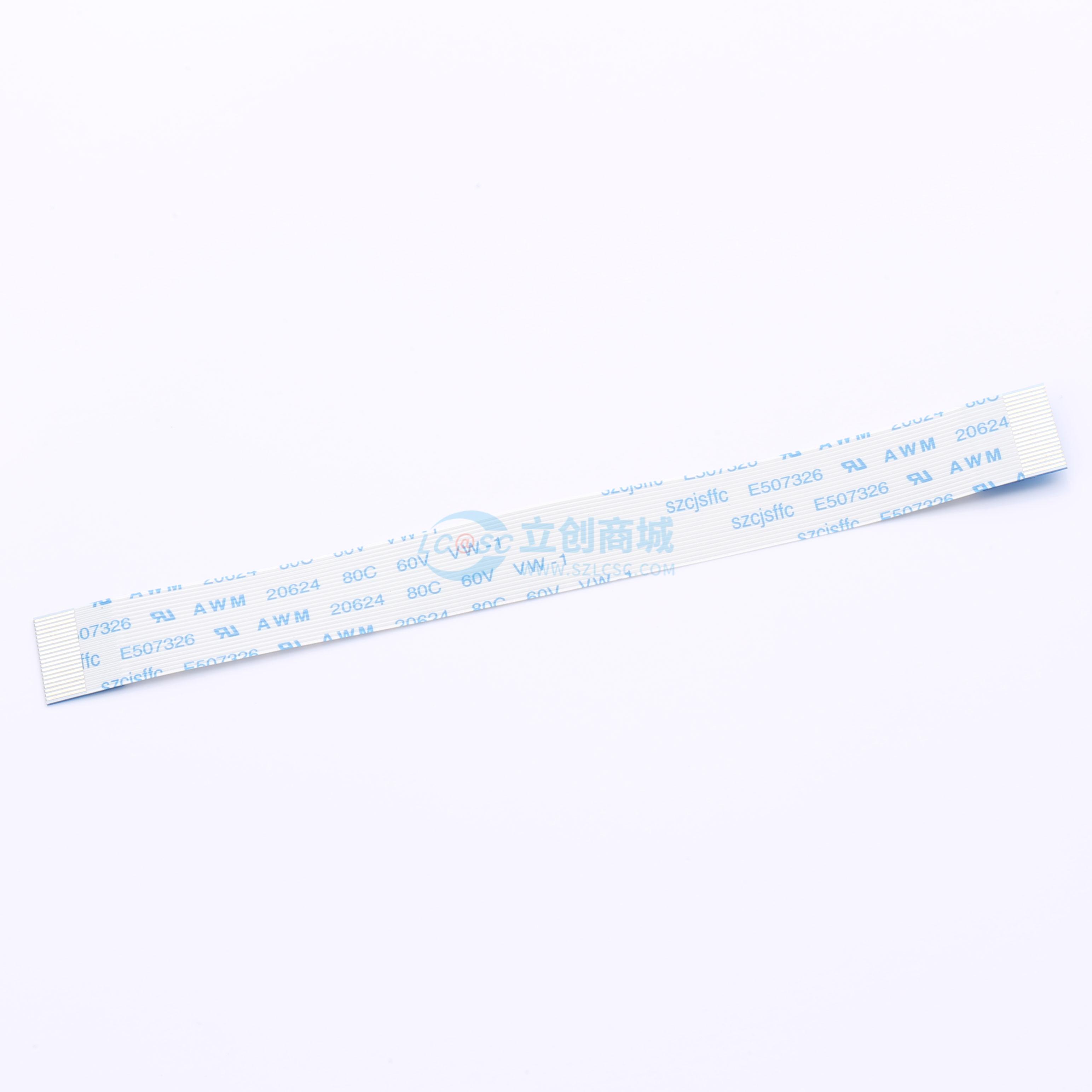 点击查看大图 KH-FFC-A0.5-20P-100MM实物图