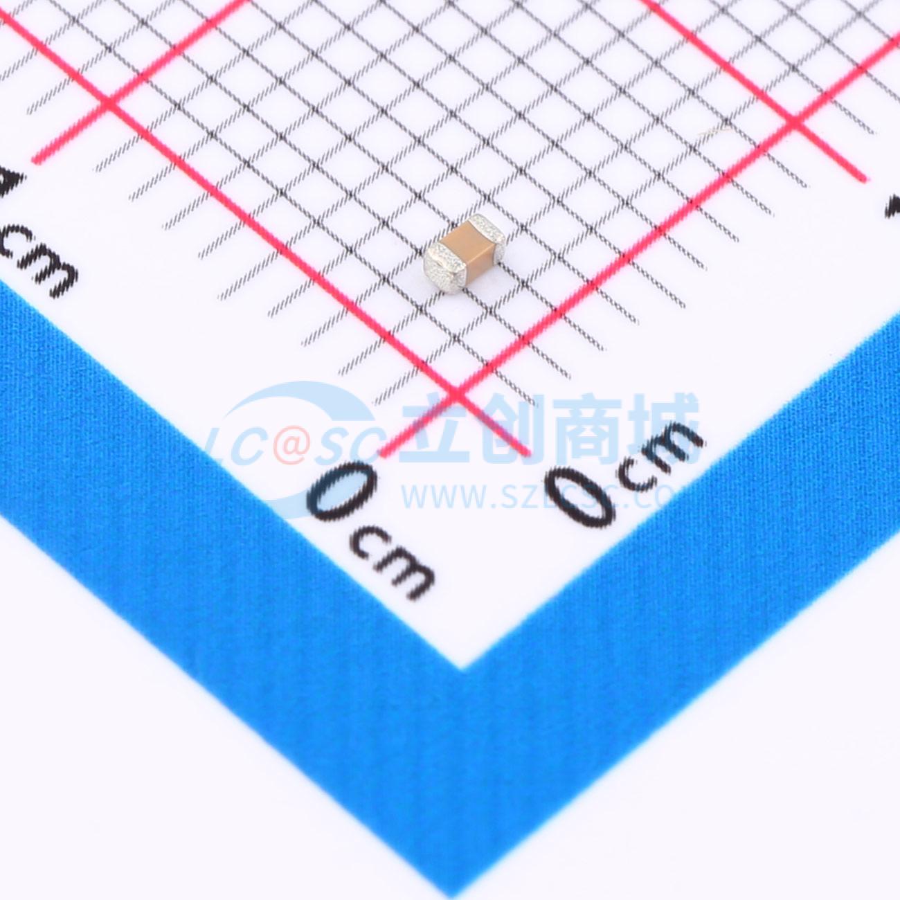 点击查看大图 0603B223K101CT实物图