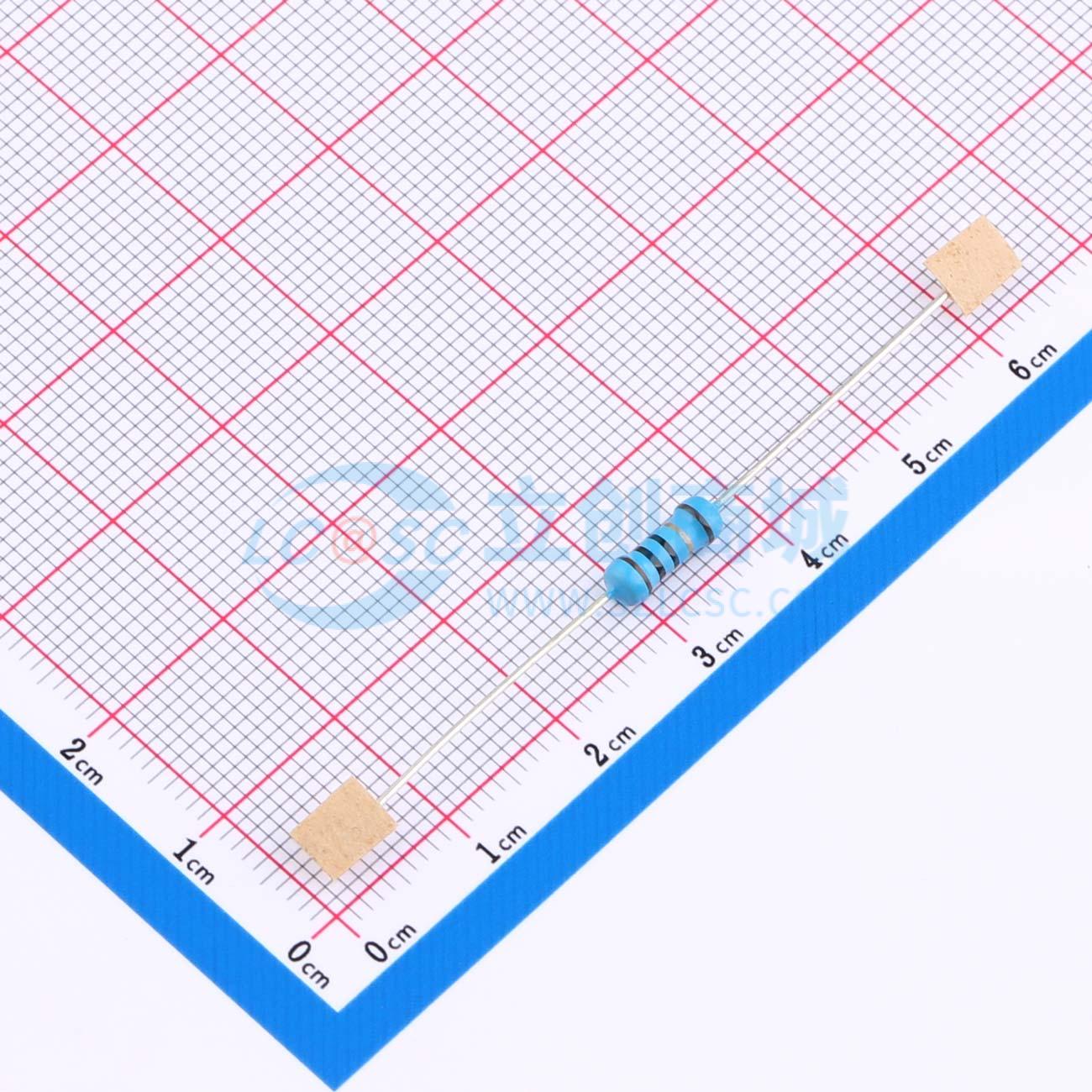 点击查看大图 RN1/2W10ΩFT/BA1实物图