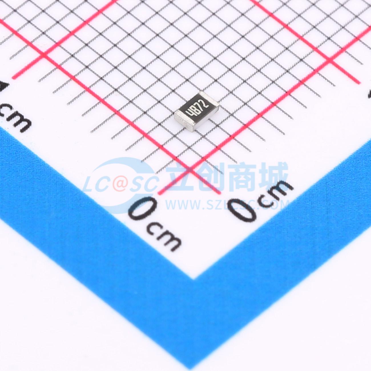 0805W8F4872T5E实物图