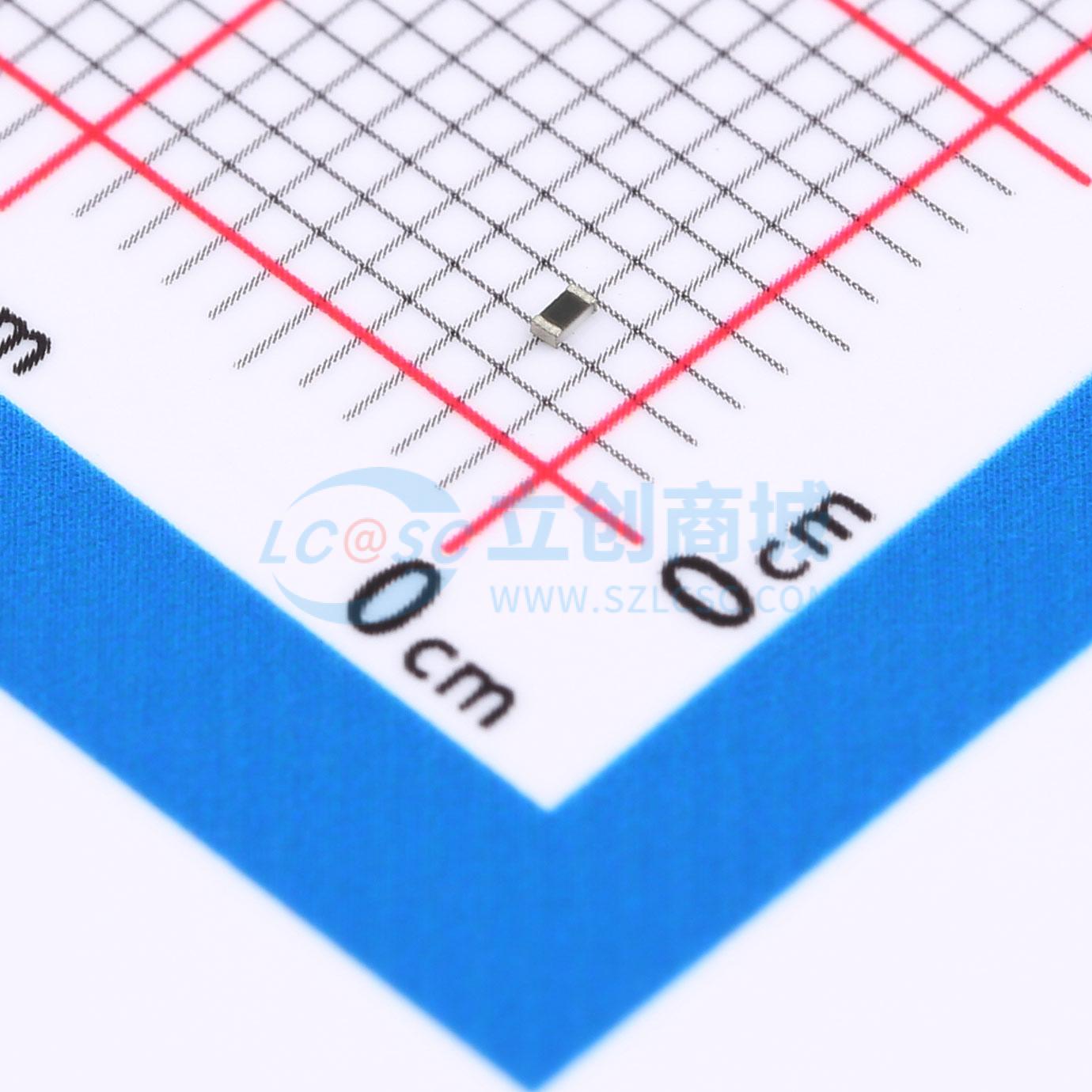 点击查看大图 QR0402J100RQ10Z实物图