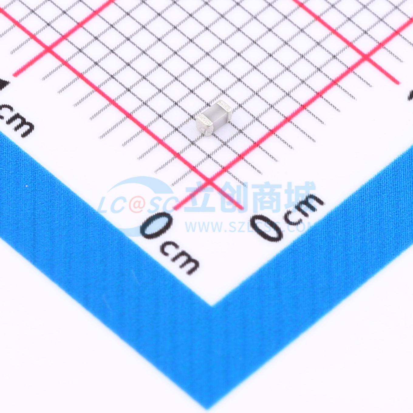 点击查看大图 C1608C0G1H470JT000N实物图