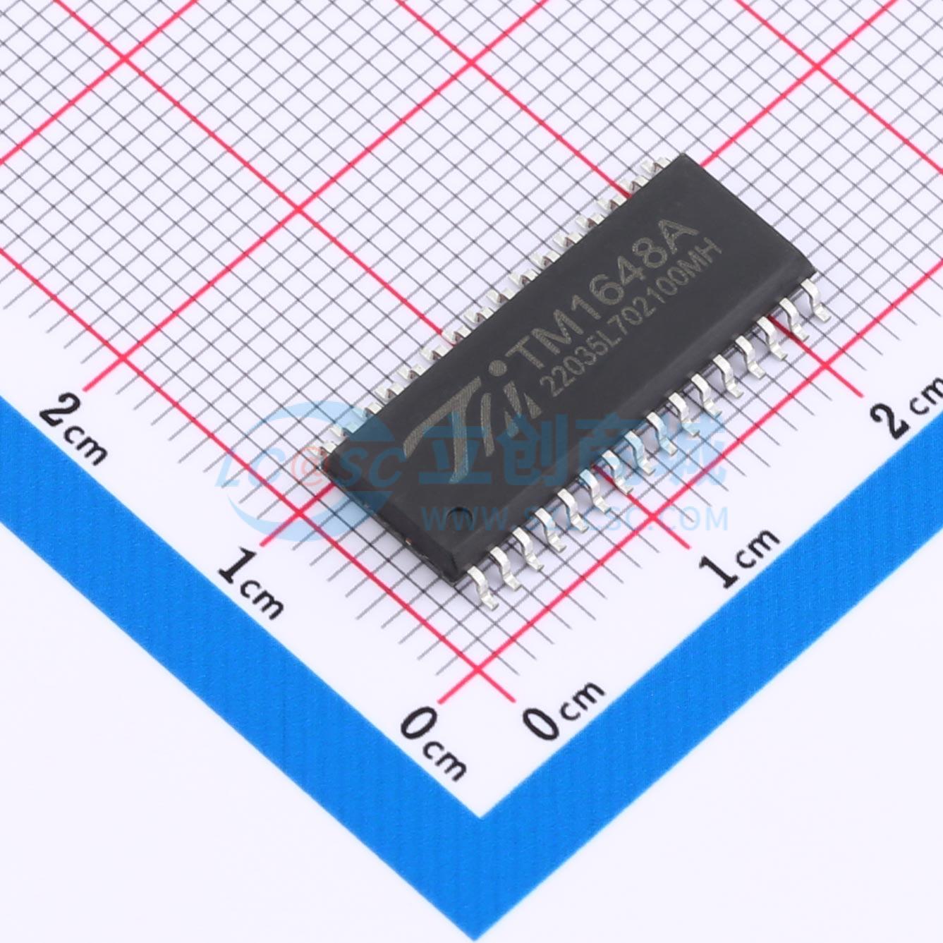 点击查看大图 TM1648A实物图