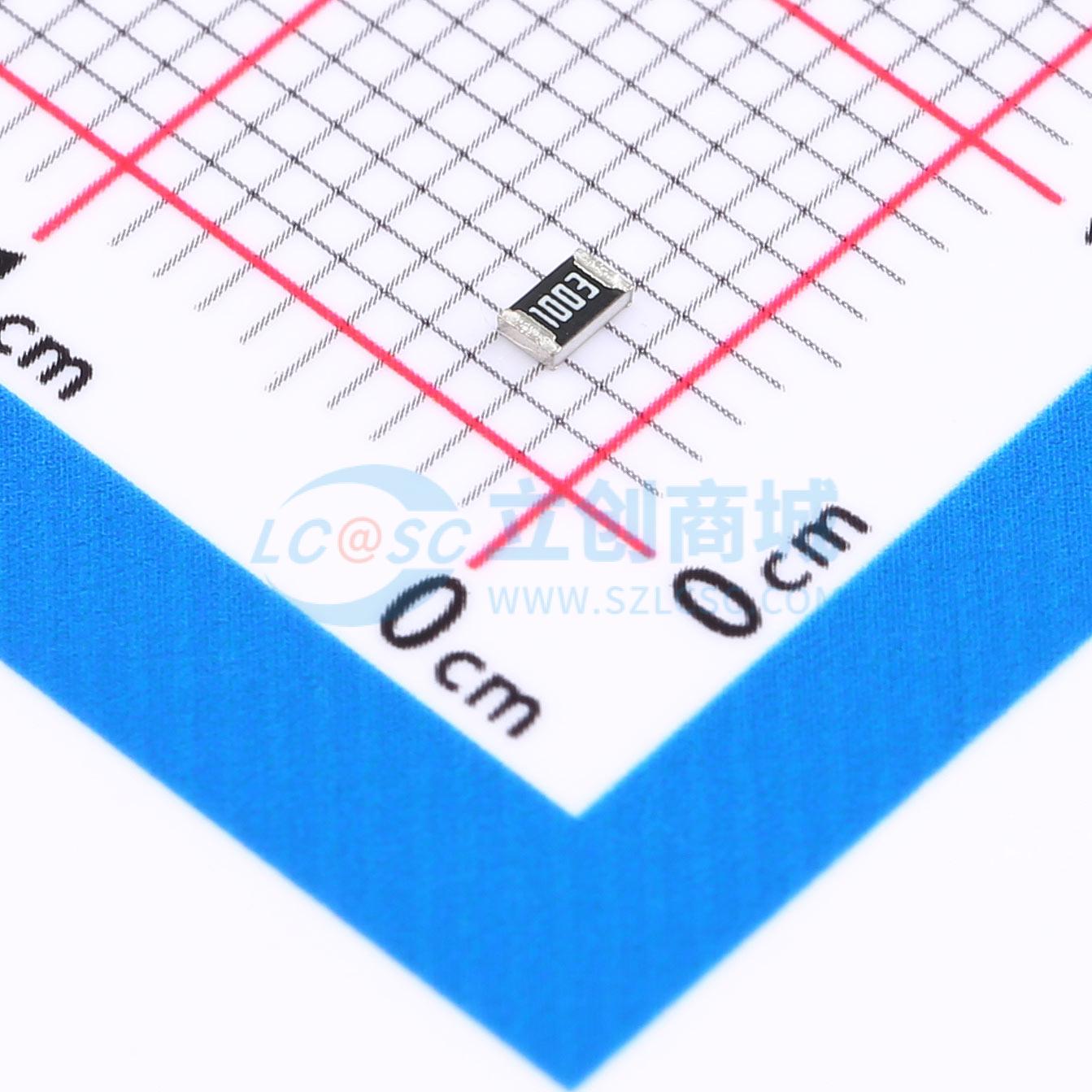 RT0805FRE07100KL实物图