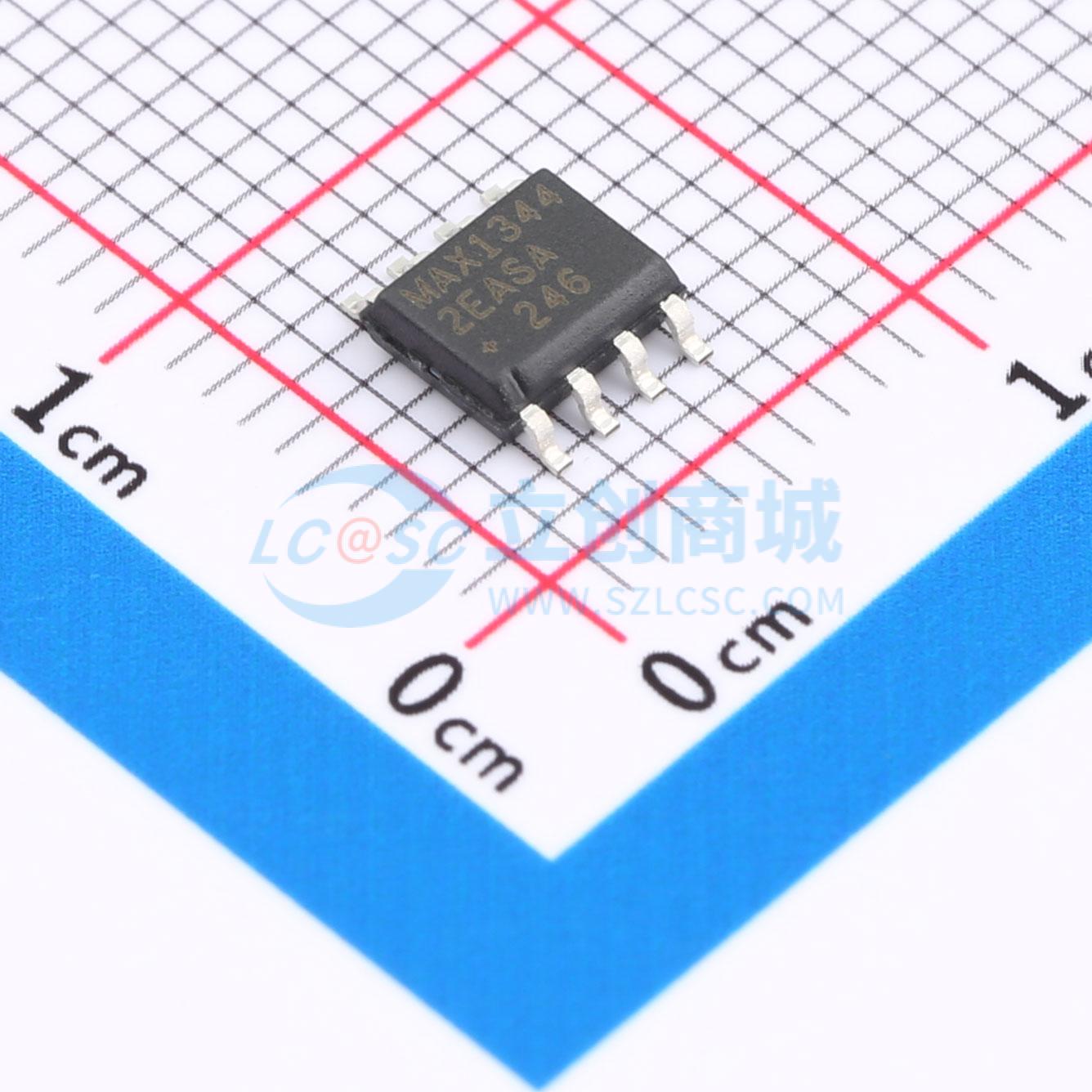 点击查看大图 MAX13442EASA+T实物图