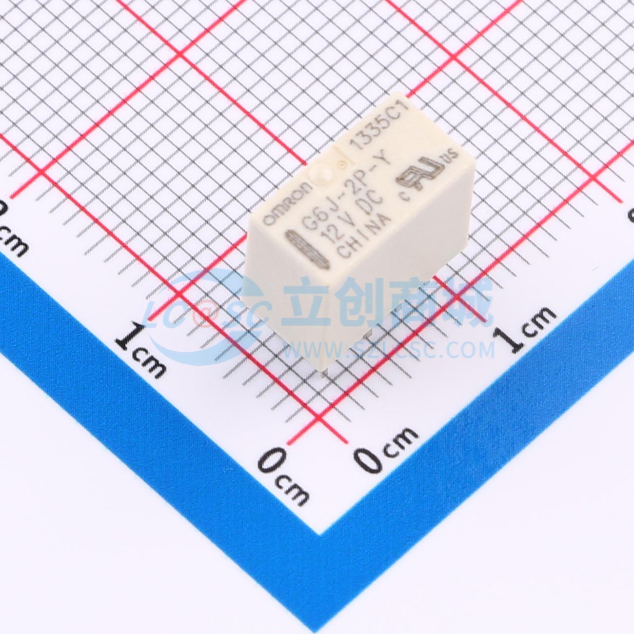 点击查看大图 G6J-2P-Y DC12实物图