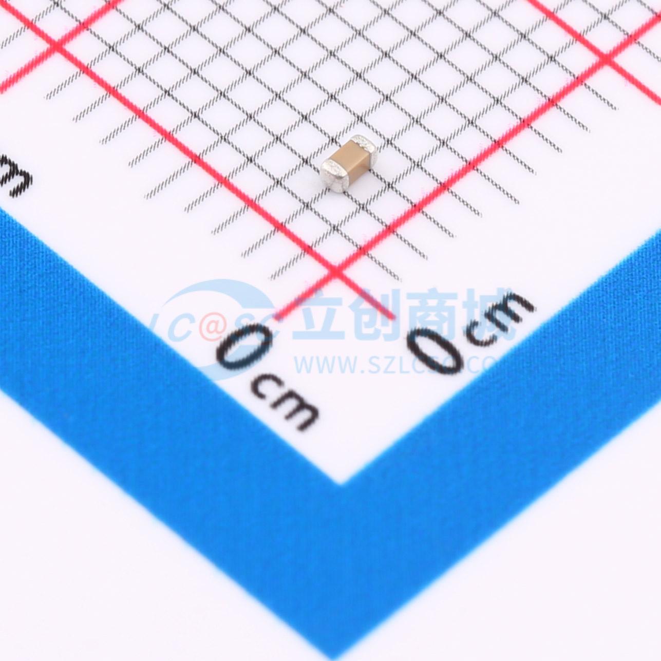 点击查看大图 0603B223K160CT实物图