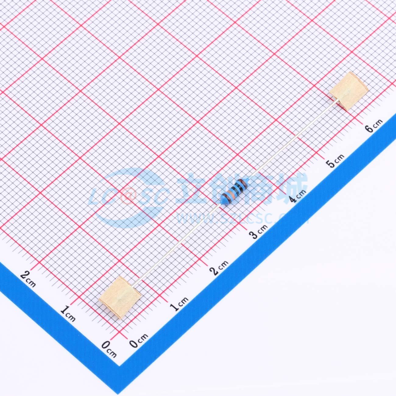 点击查看大图 MFR-25FTF52-100K实物图