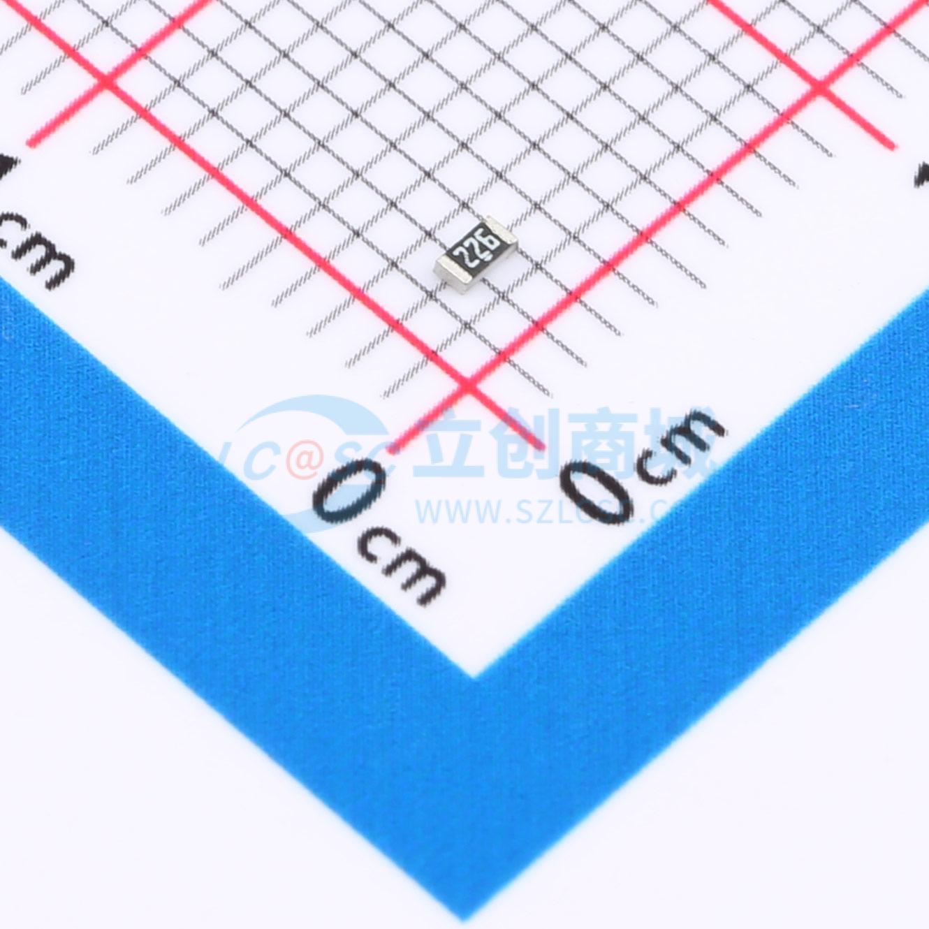 点击查看大图 FRG0603F2205TS实物图
