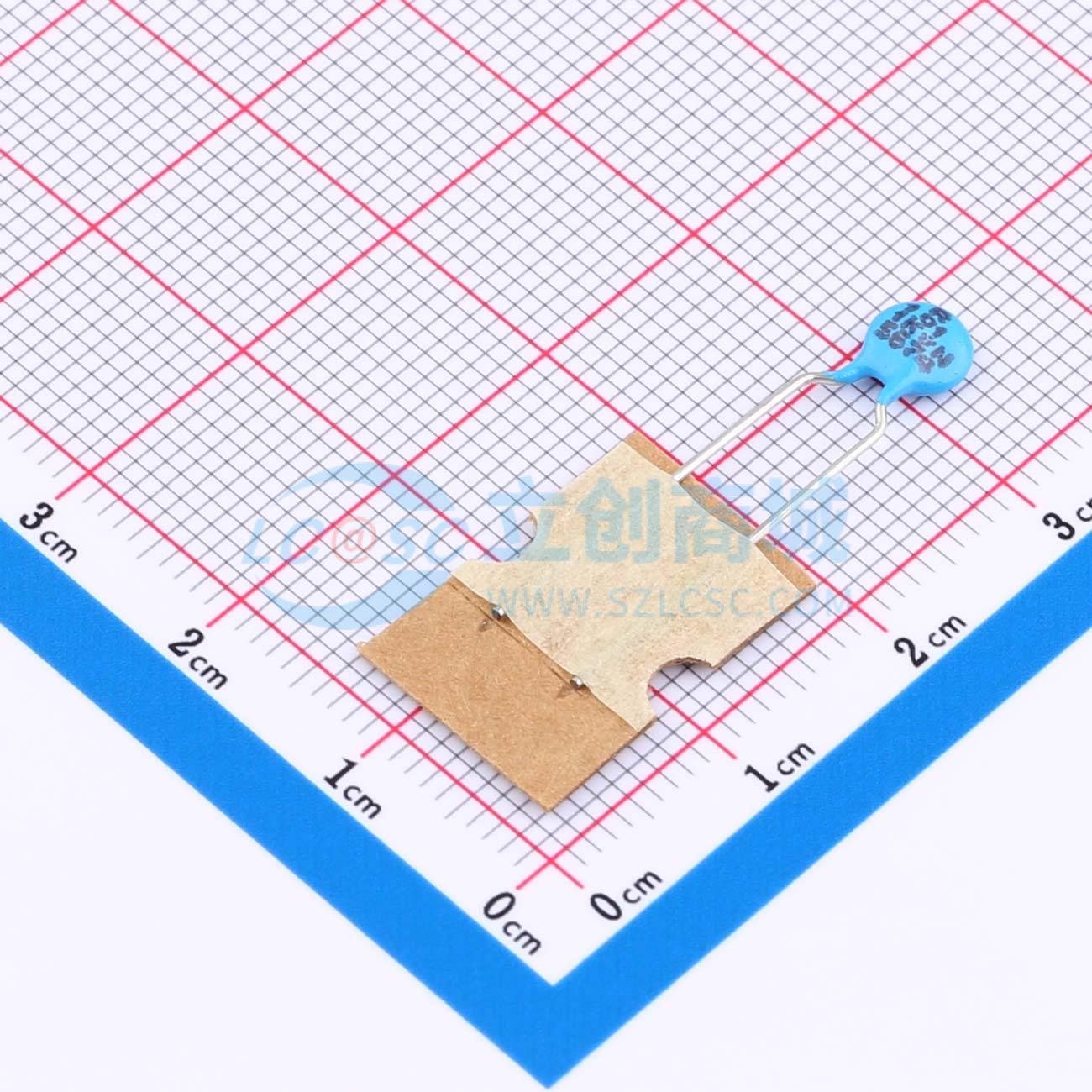 点击查看大图 DCH101K22YR N6FH5GD实物图