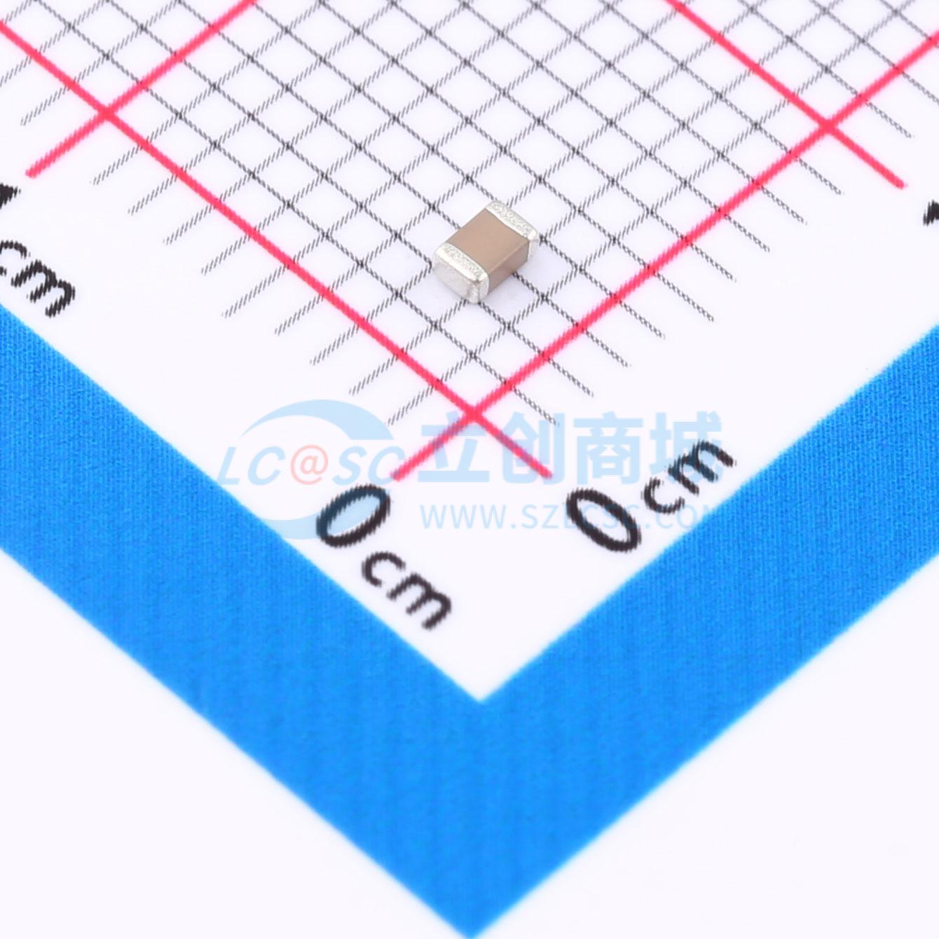 点击查看大图 TCC0805X7R471K500DT实物图