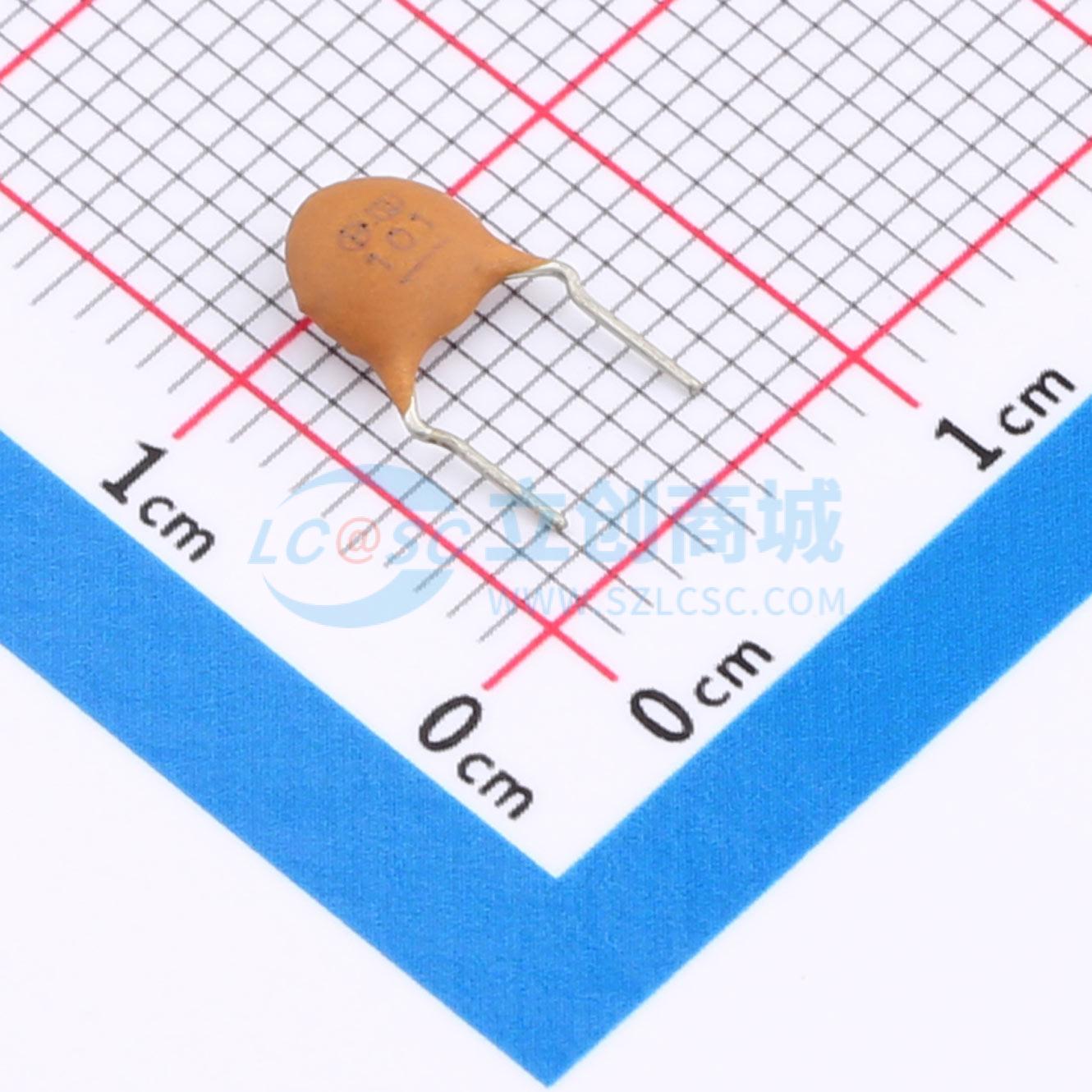 点击查看大图 CC1H101KC74DSL4B10MN实物图