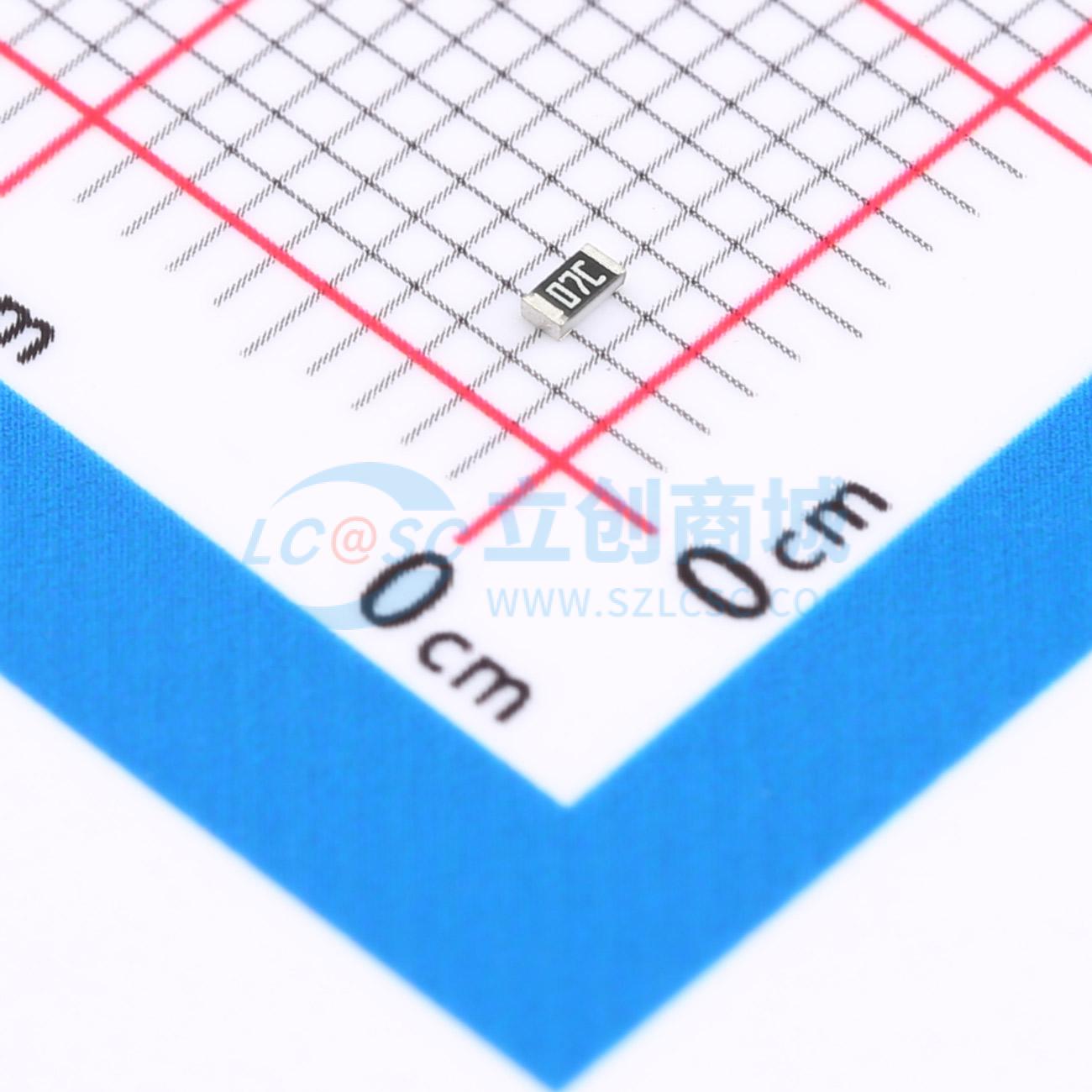 点击查看大图 RC0603FR-0711K5L实物图