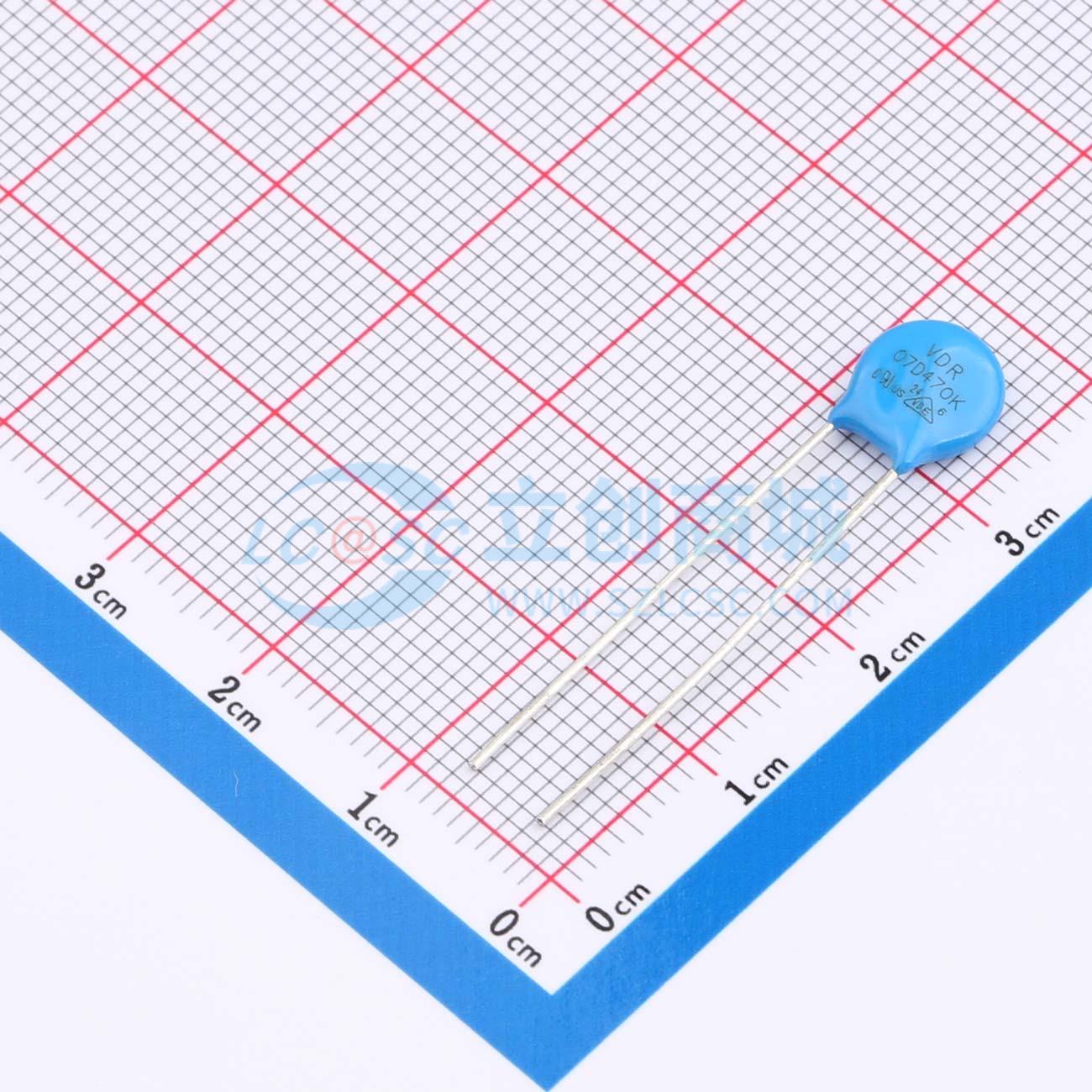 点击查看大图 VDR-07D470K实物图