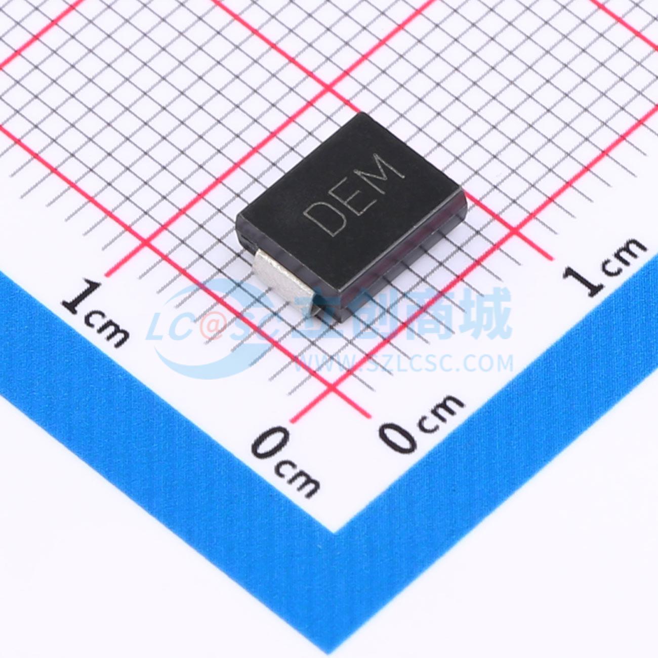 点击查看大图 SMDJ15CA实物图
