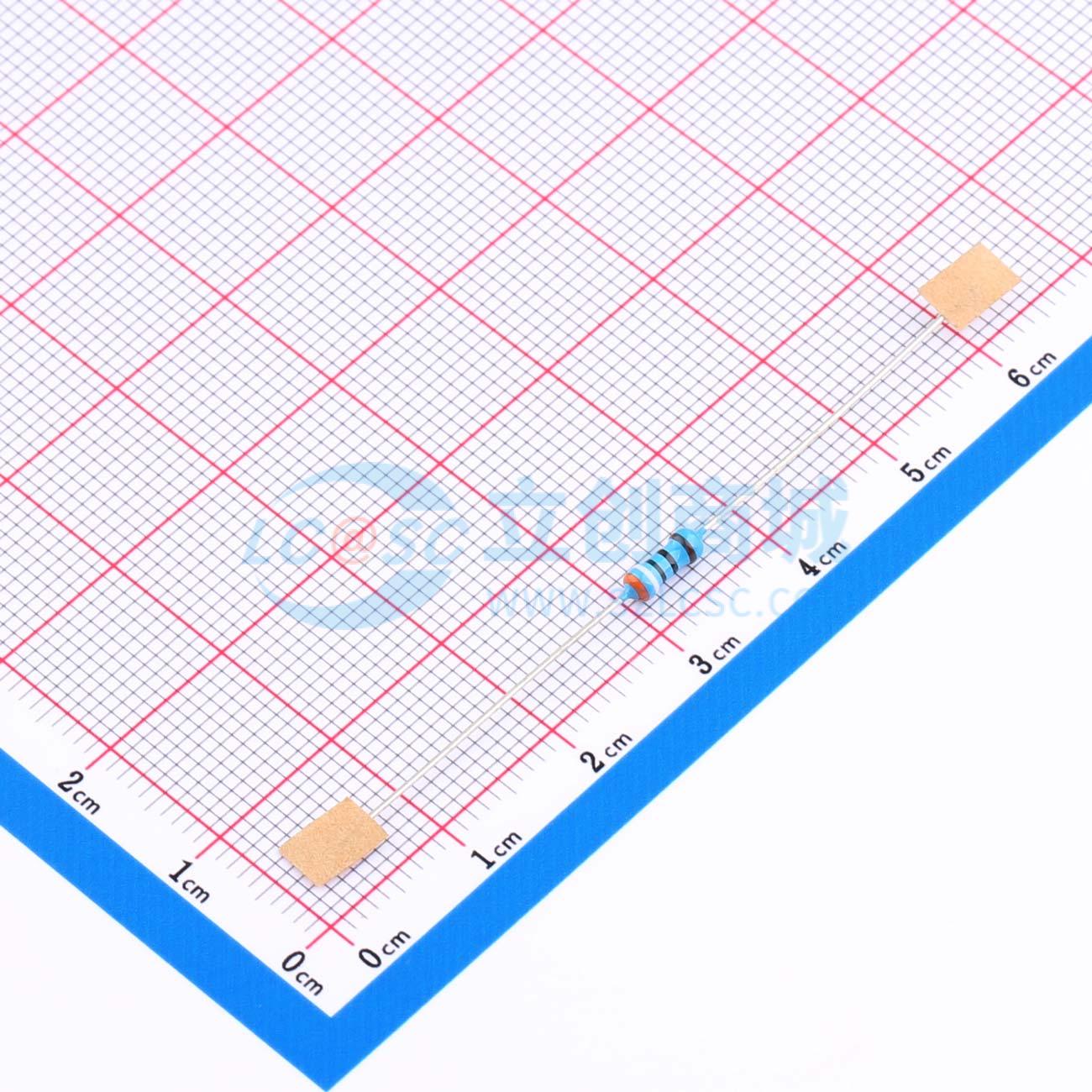 点击查看大图 RN 1/4W 390R F T/B A1实物图