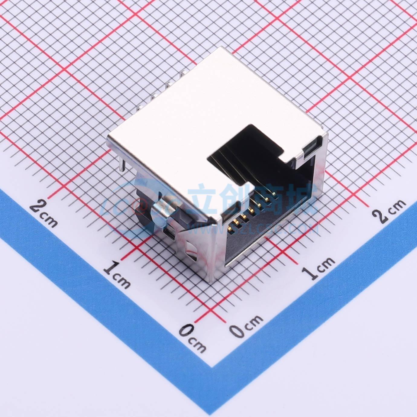 点击查看大图 RJ45-5003-8P实物图