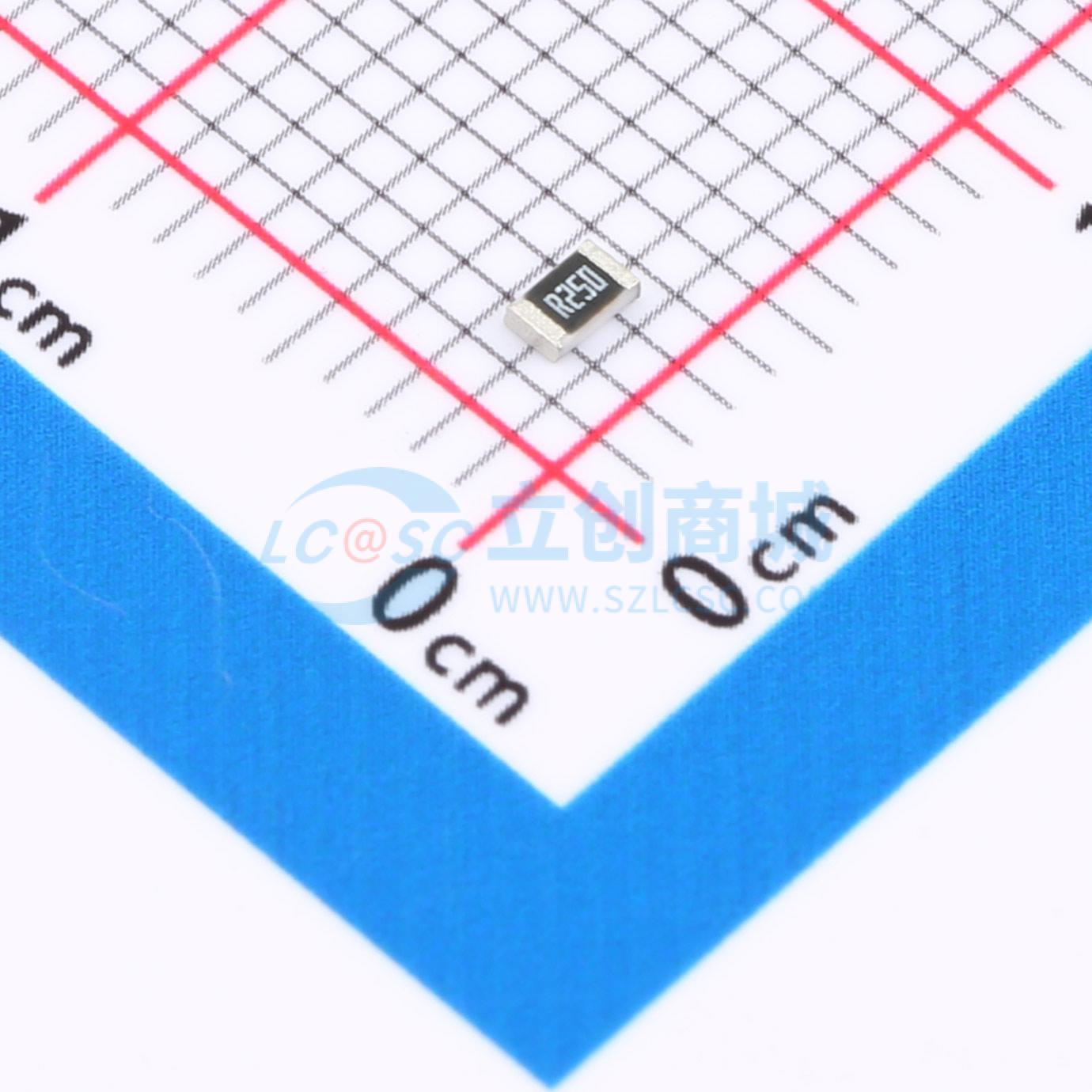 点击查看大图 CRH0805FR250P05Z实物图