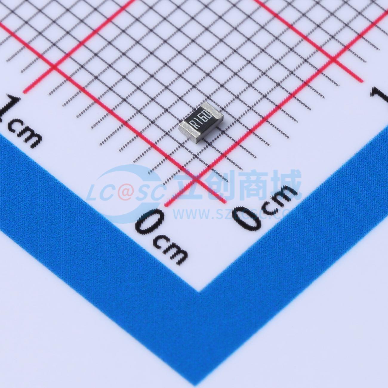 点击查看大图 RS050R16F1/8W实物图