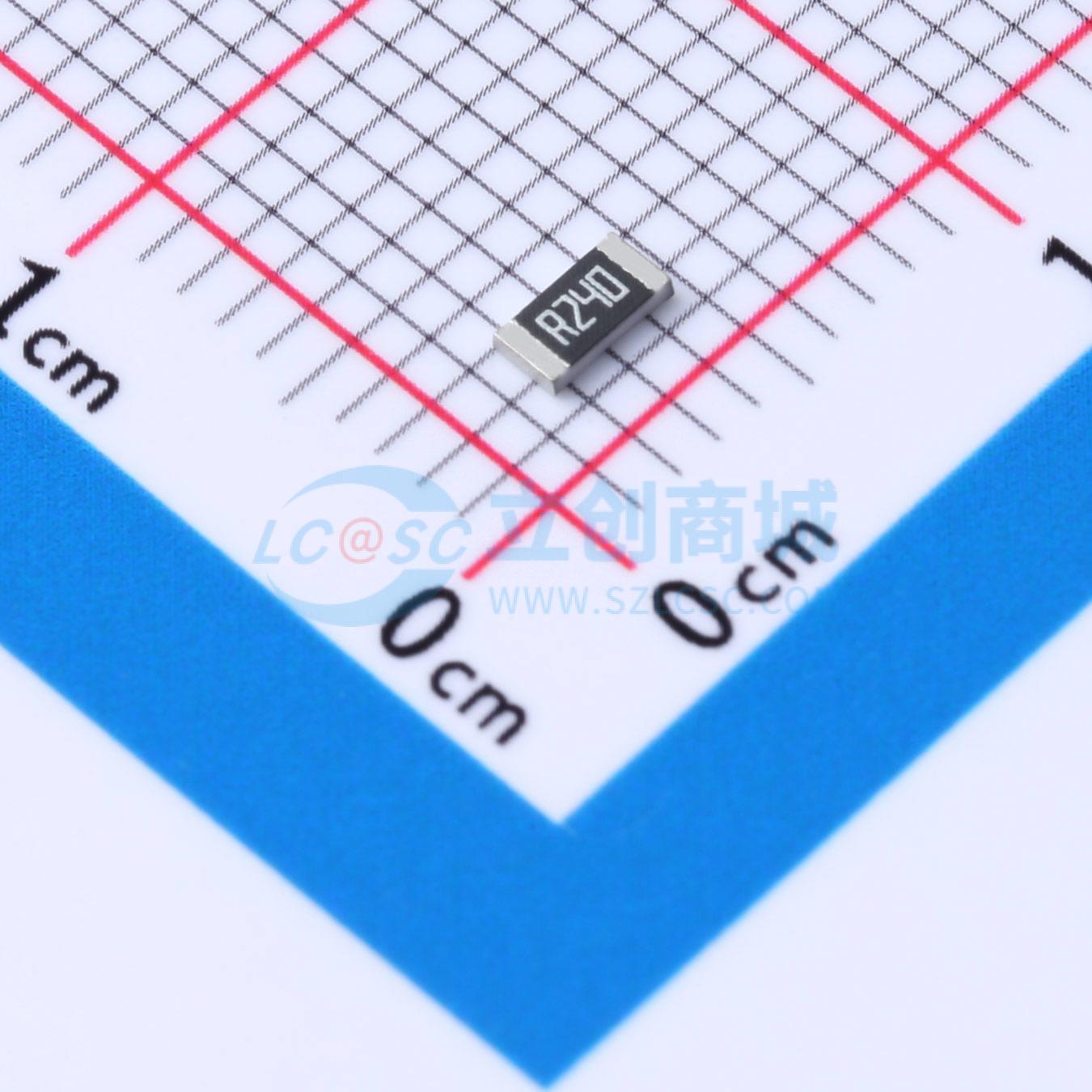 点击查看大图 RS060R24J1/4W实物图