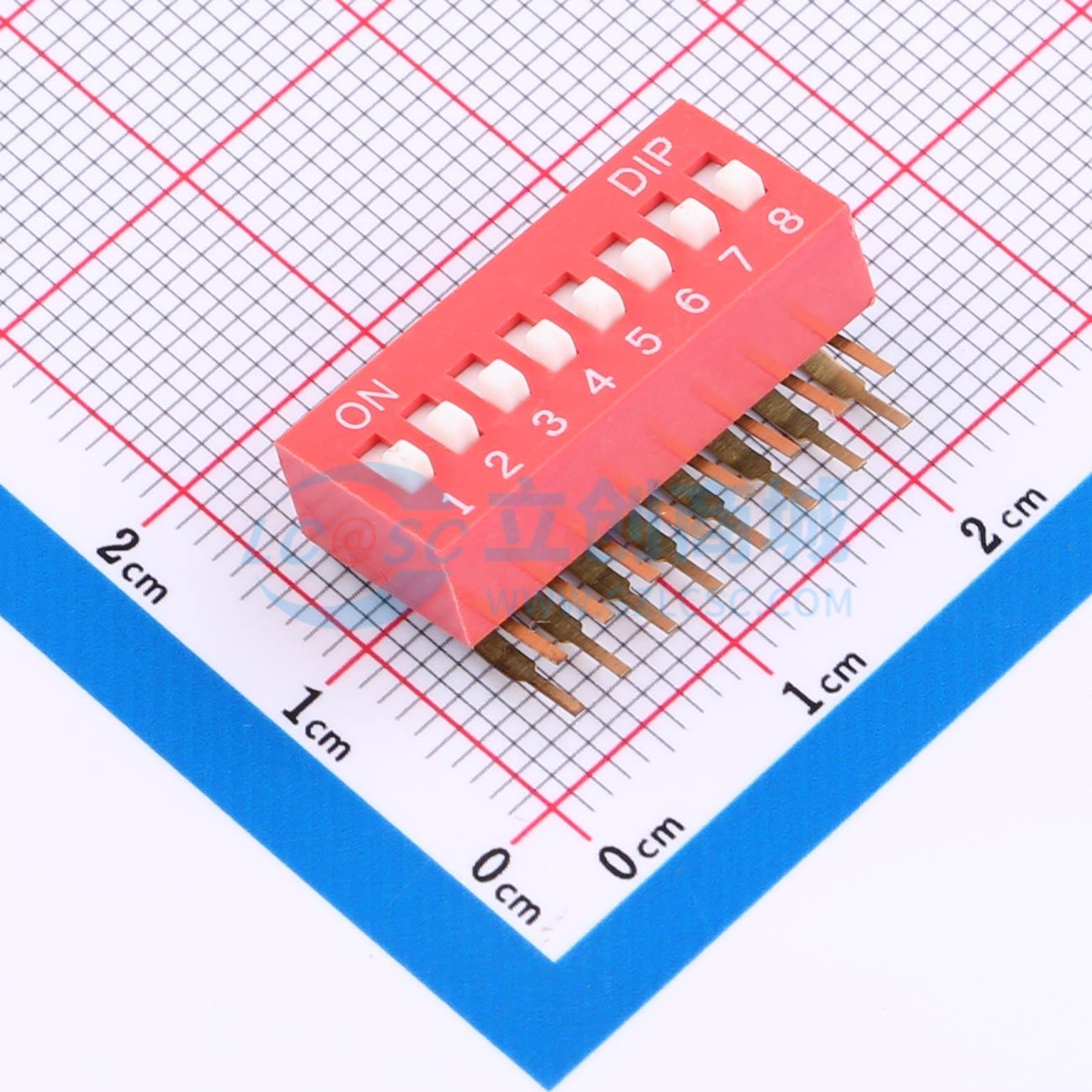 点击查看大图 KH-BM2.54-8P-W实物图